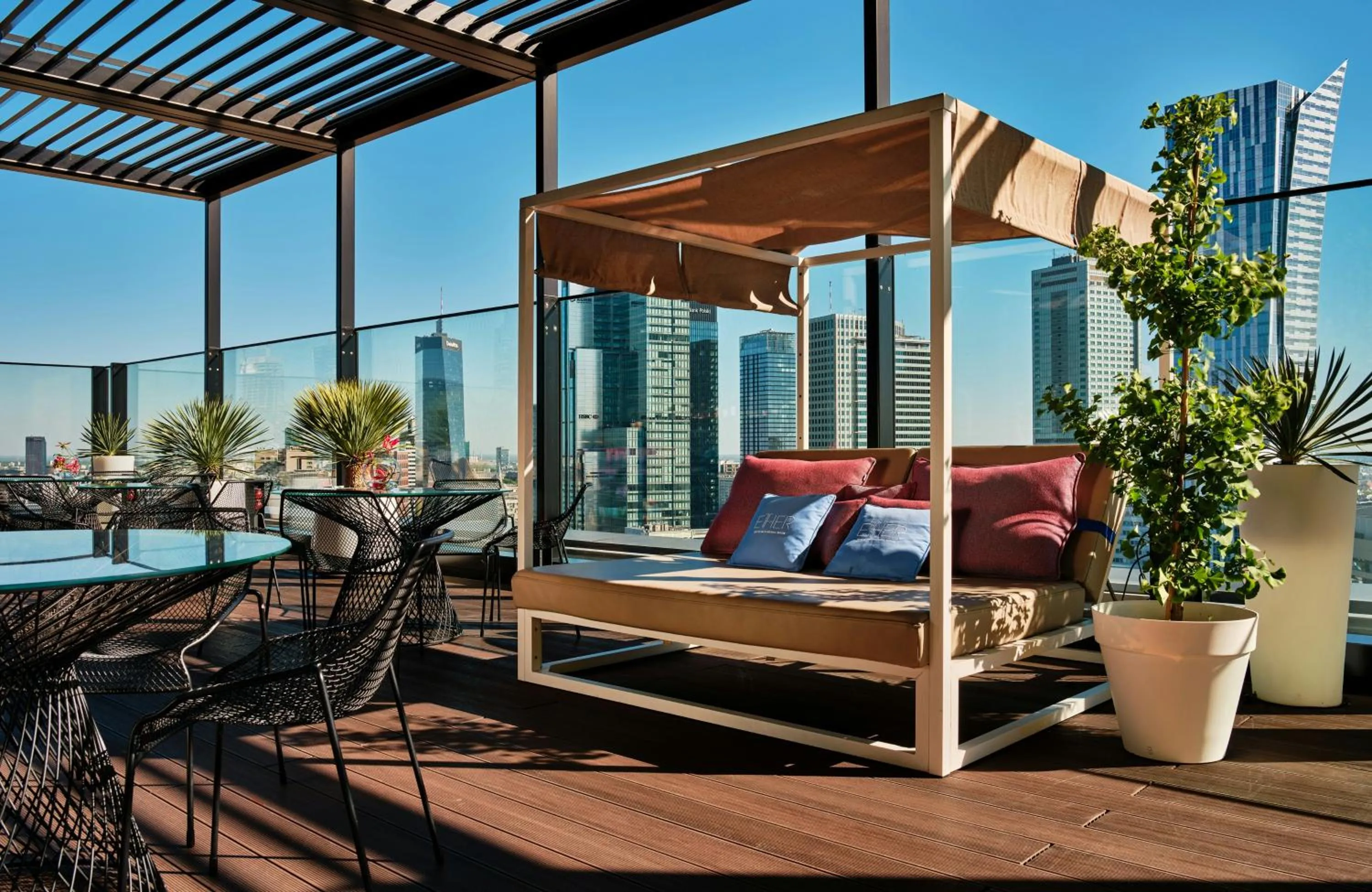 Balcony/Terrace in NYX Hotel Warsaw by Leonardo Hotels