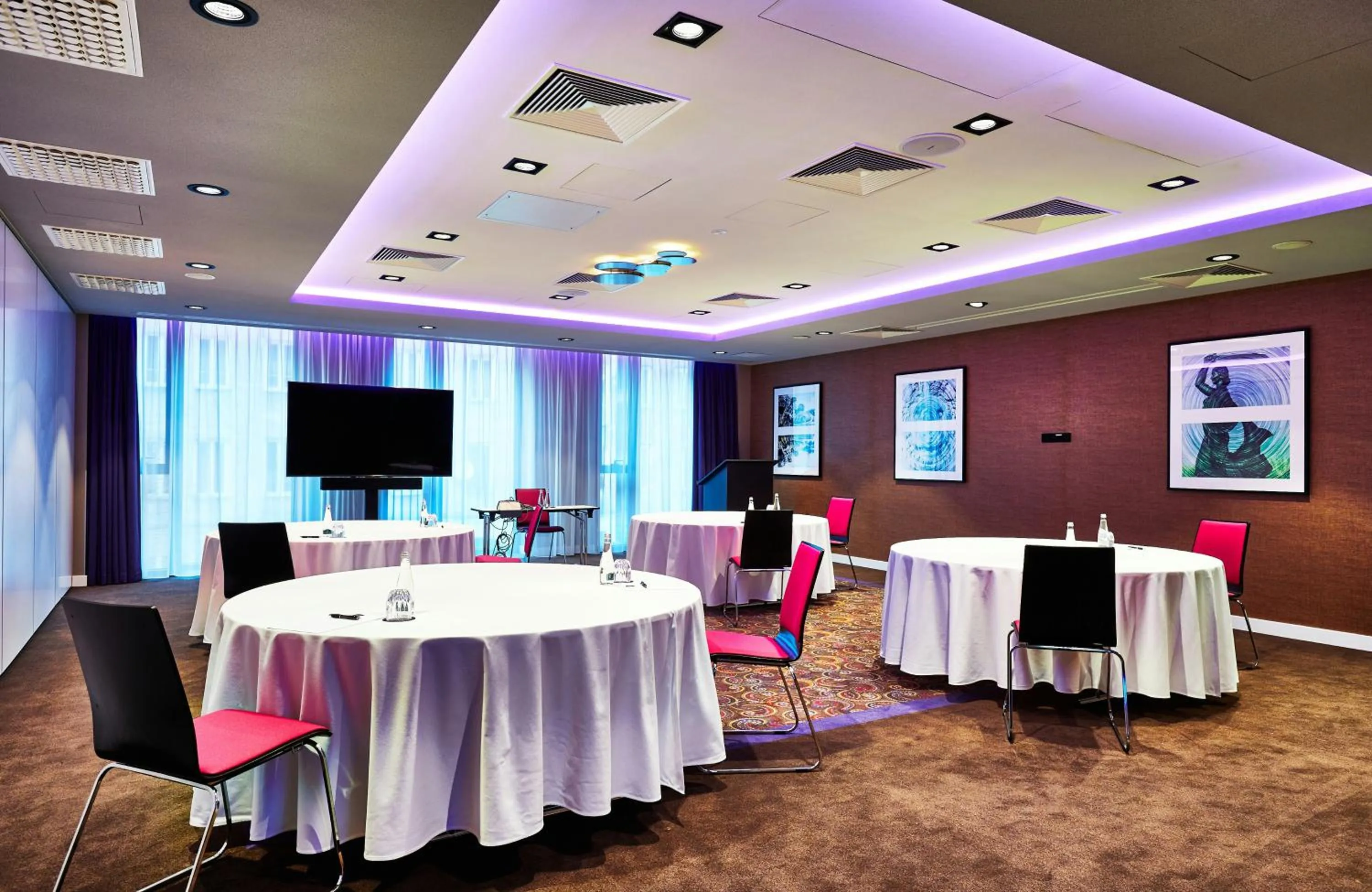 Meeting/conference room in NYX Hotel Warsaw by Leonardo Hotels