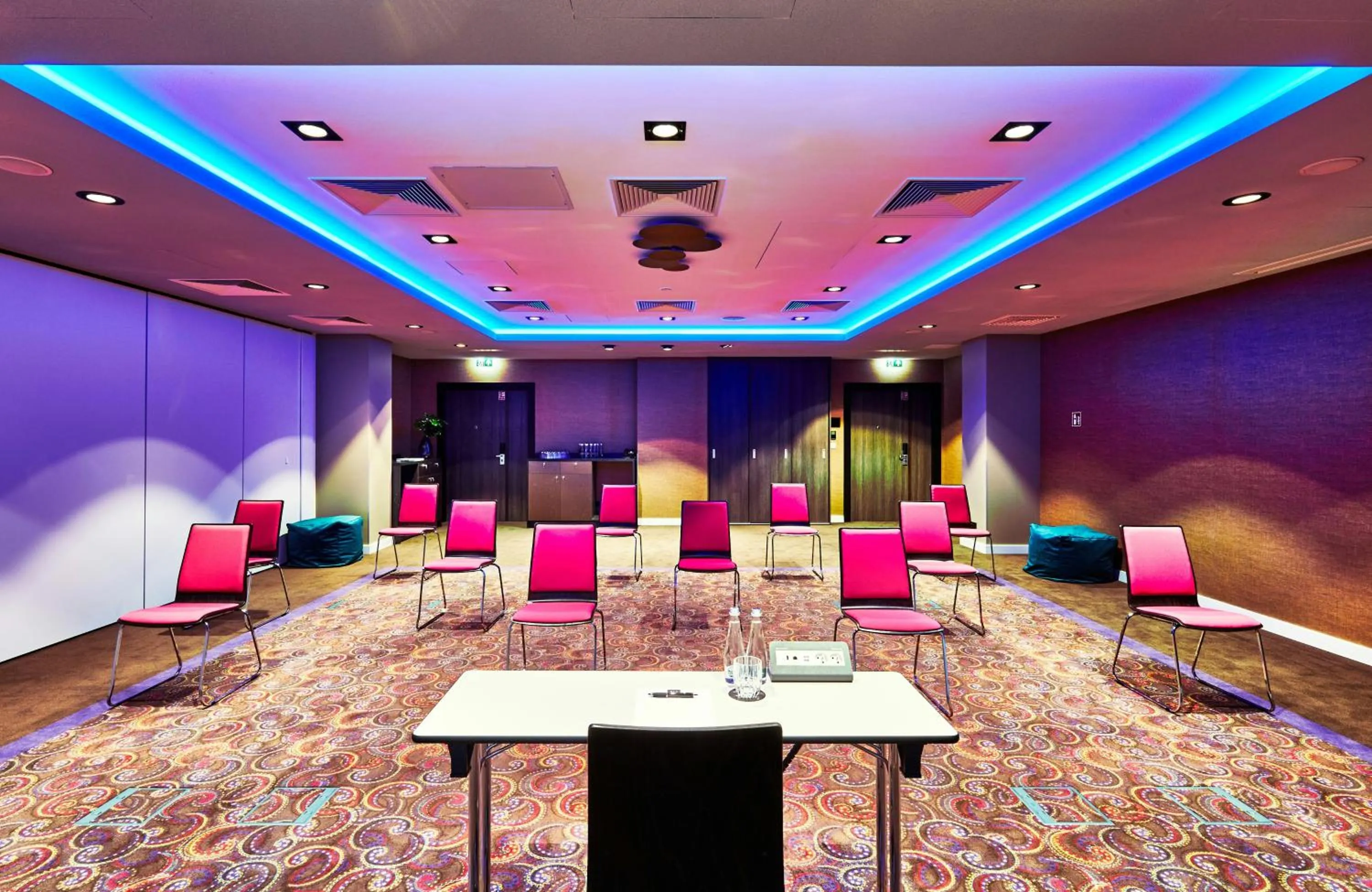 Meeting/conference room in NYX Hotel Warsaw by Leonardo Hotels