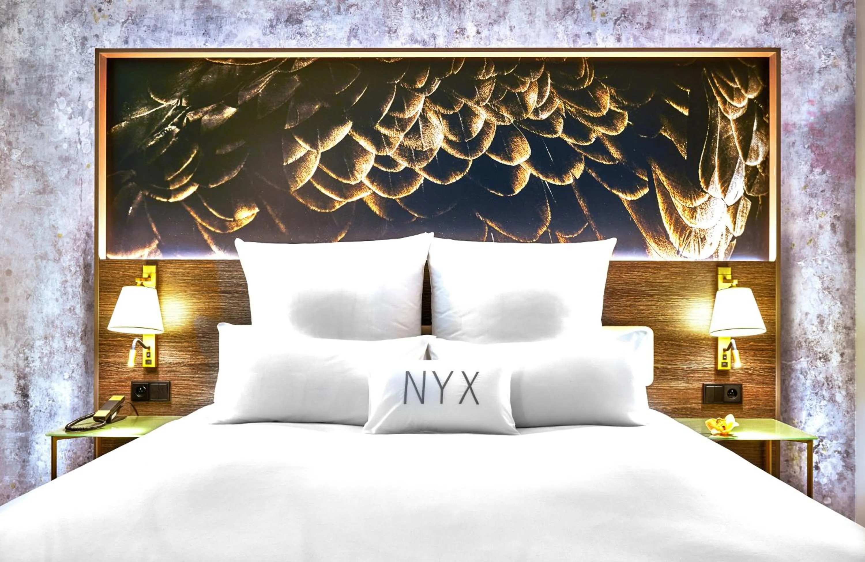Photo of the whole room, Bed in NYX Hotel Warsaw by Leonardo Hotels