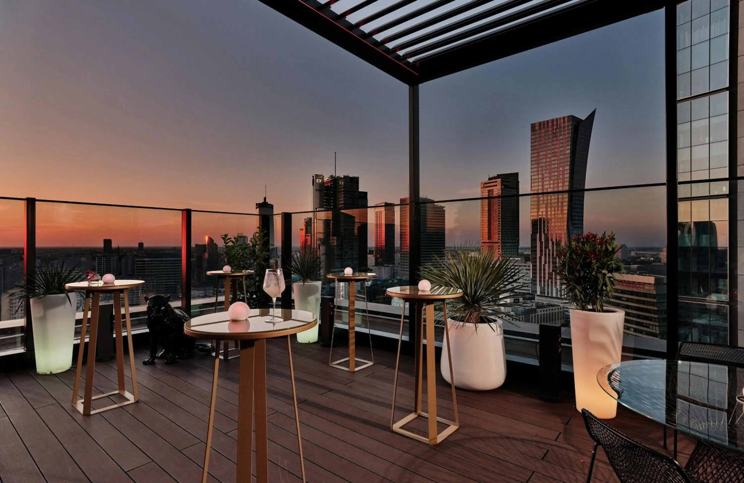 Balcony/Terrace in NYX Hotel Warsaw by Leonardo Hotels