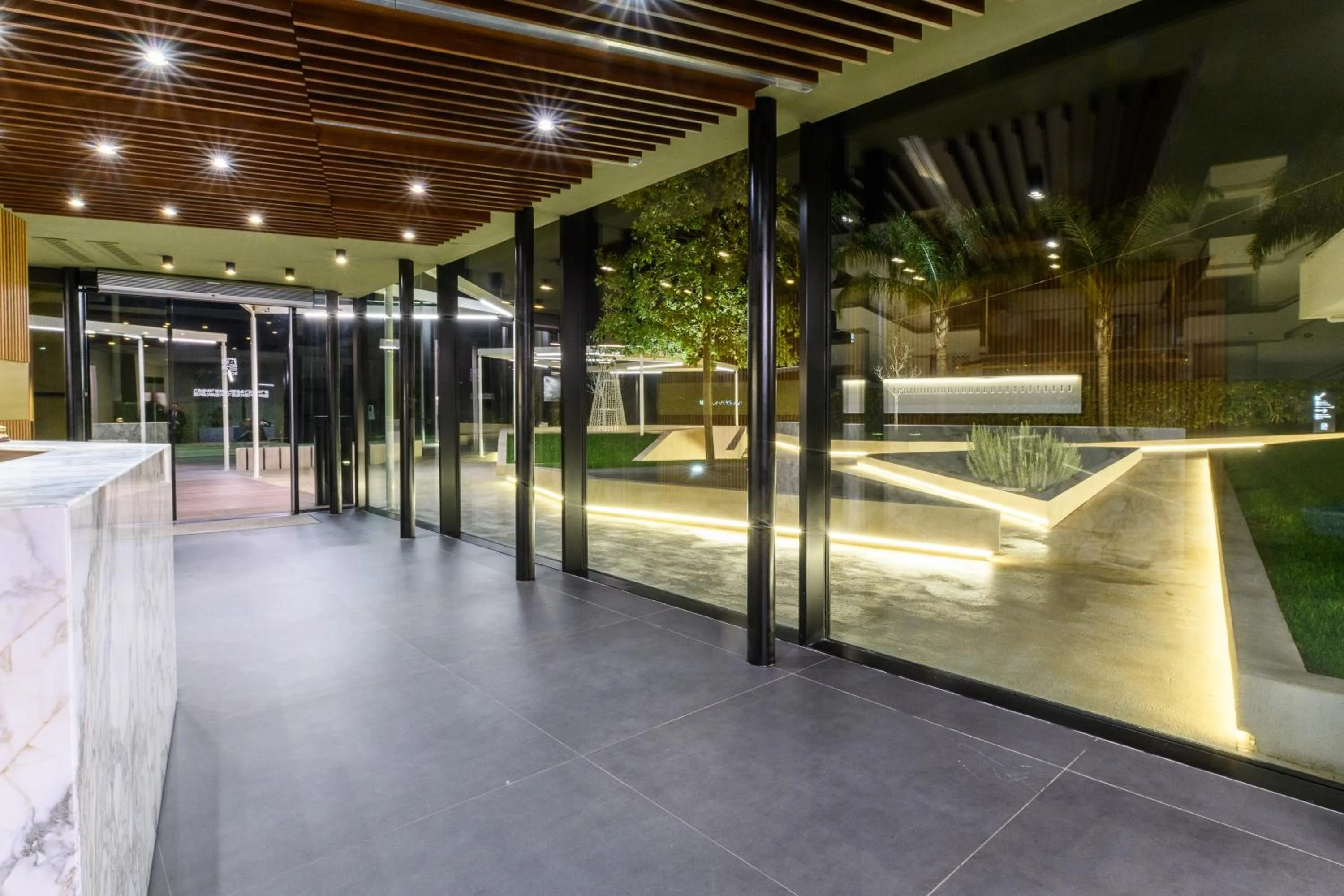 Facade/entrance in Hotel Royal Paestum
