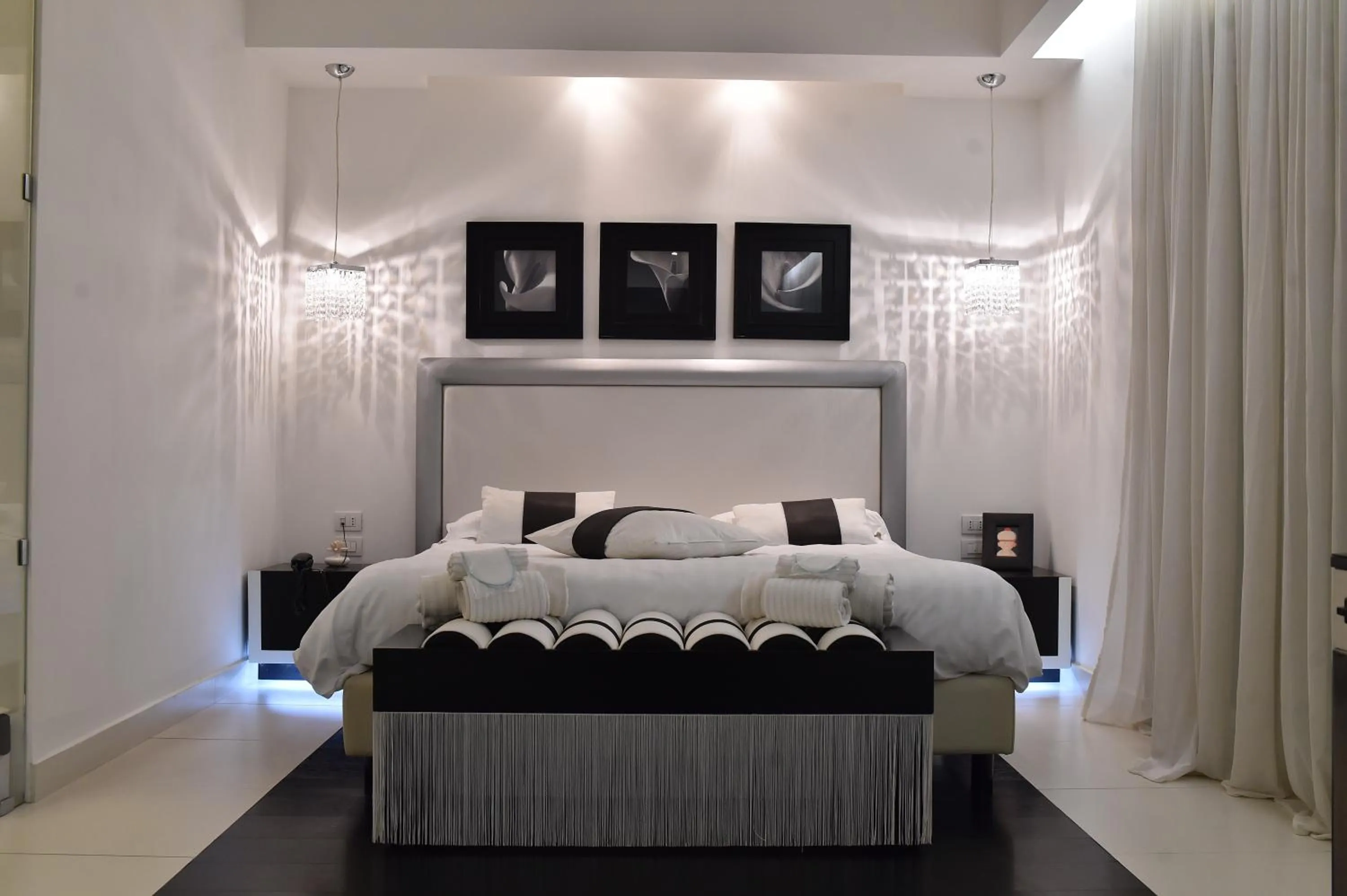 Bed in Hotel Royal Paestum