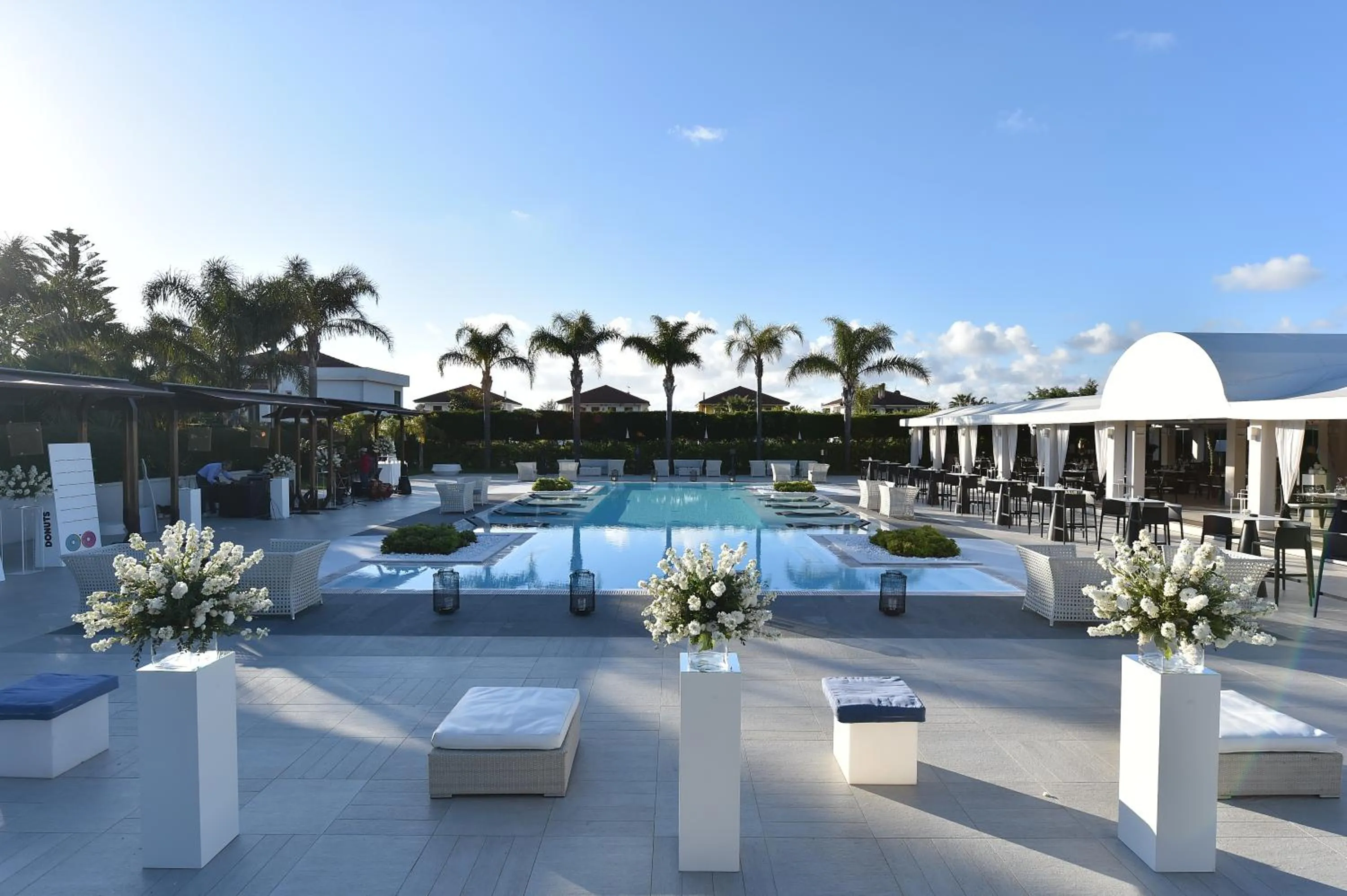 Pool view in Hotel Royal Paestum