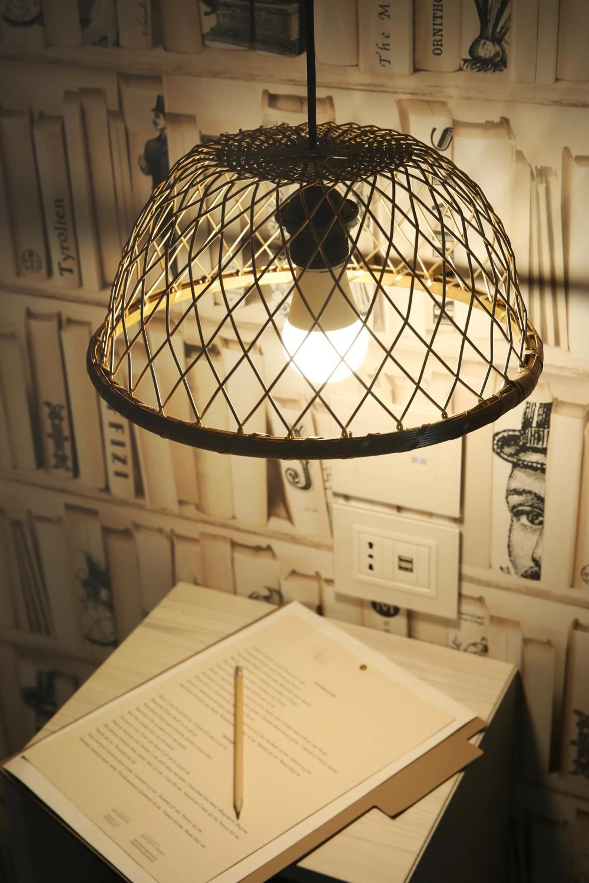 Decorative detail in Hotel Royal Paestum