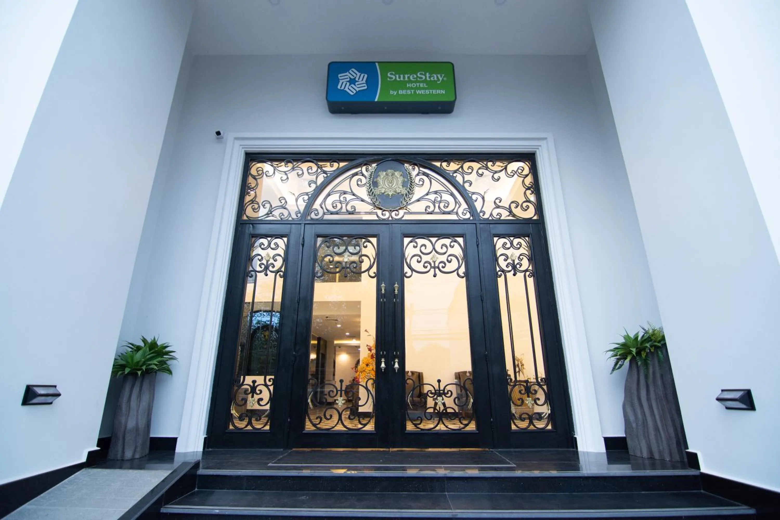 Facade/entrance in SureStay Hotel by Best Western Vientiane