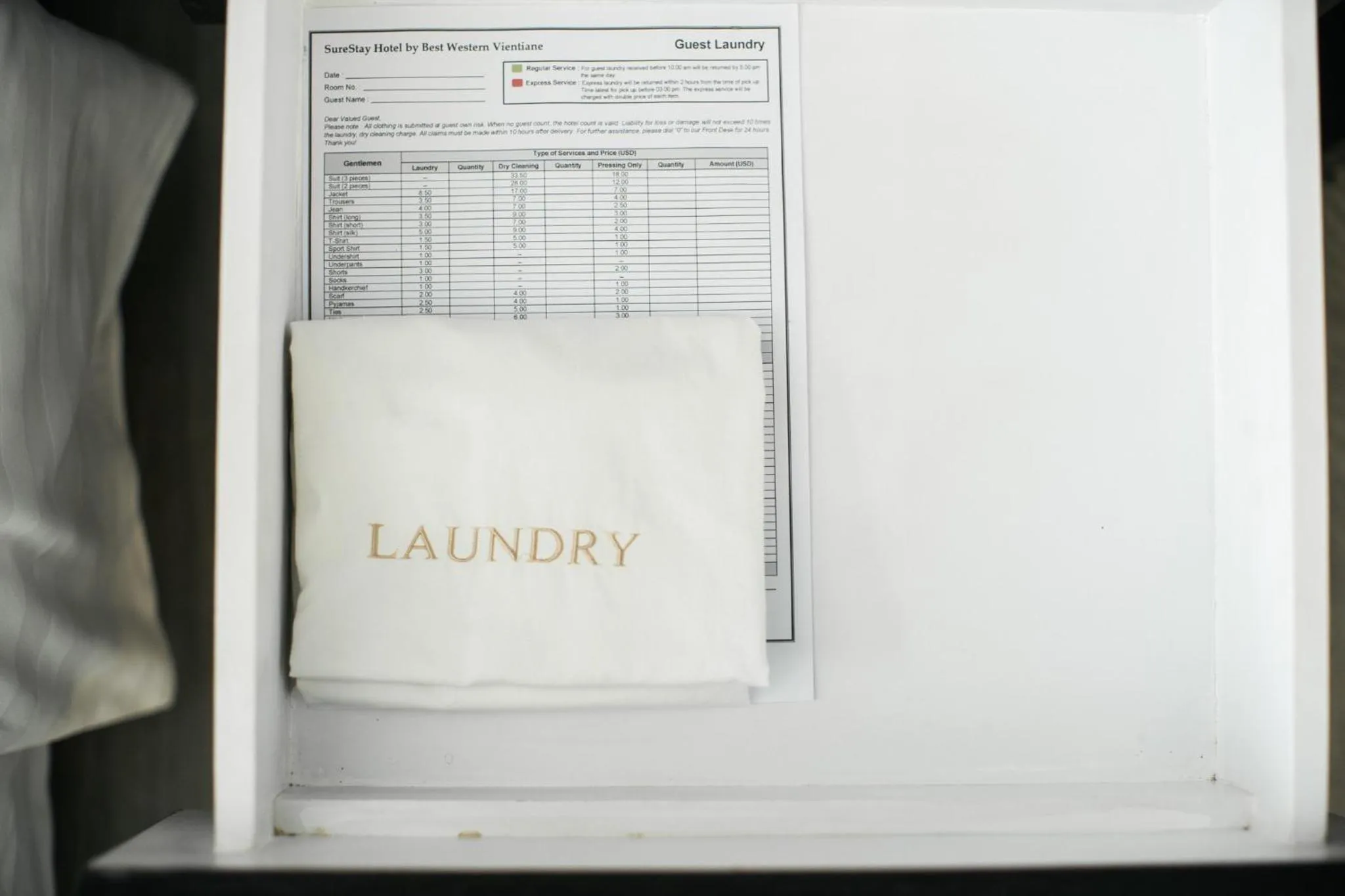 laundry in SureStay Hotel by Best Western Vientiane