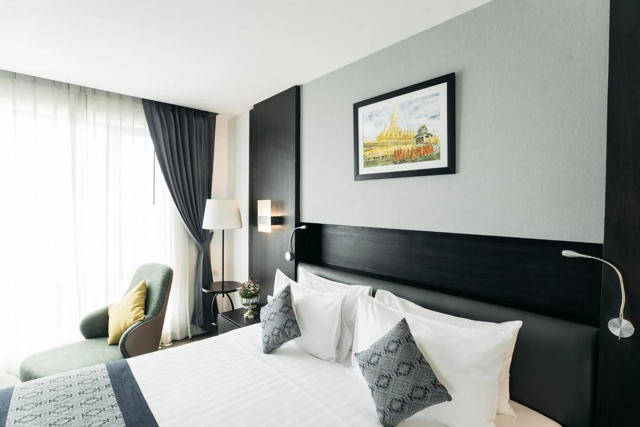 Bedroom, Bed in SureStay Hotel by Best Western Vientiane