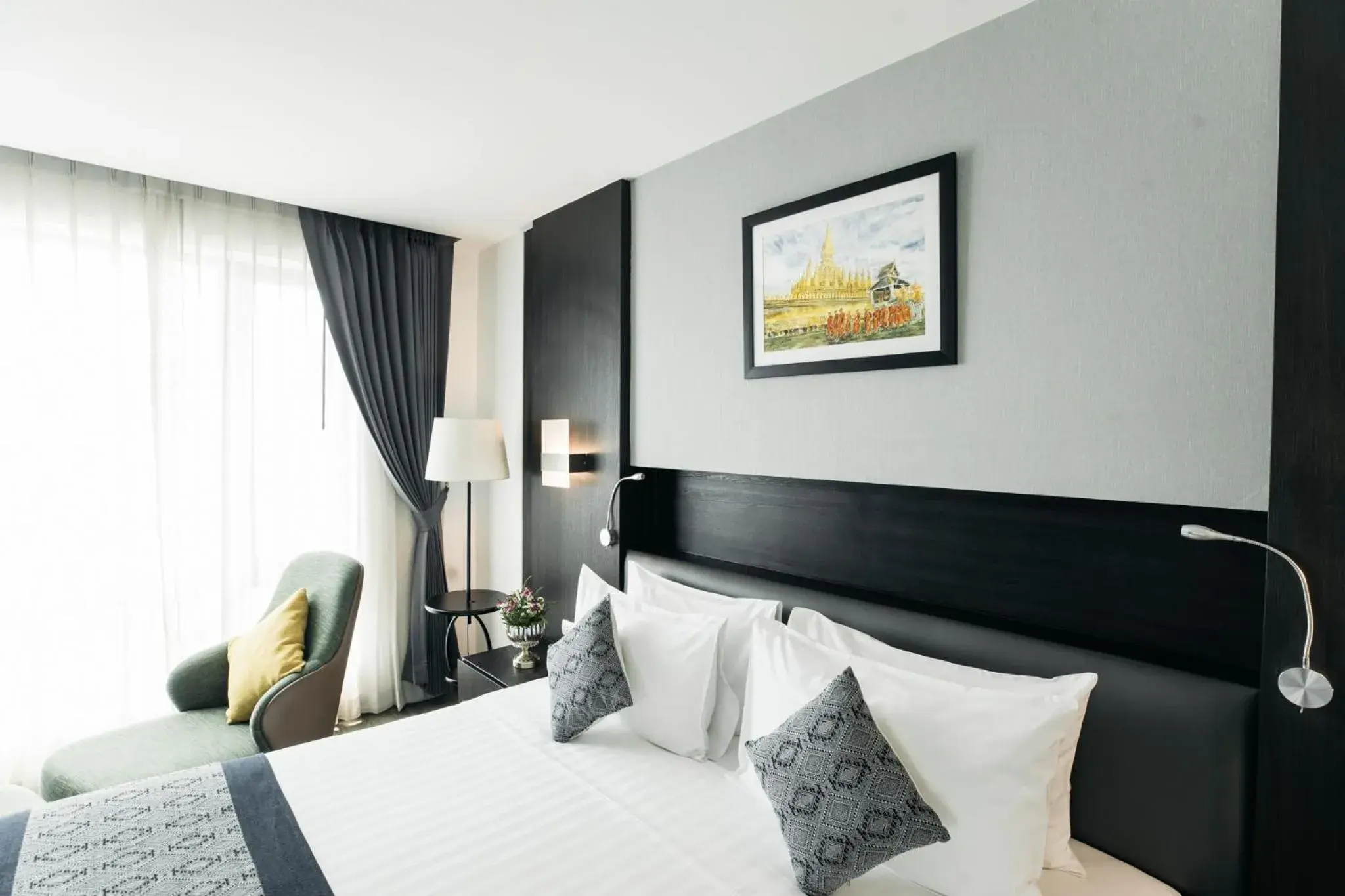 Suite King Room with River View – Non-Smoking in SureStay Hotel by Best Western Vientiane Suite King Room with River View – Non-Smoking in SureStay Hotel by Best Western Vientiane