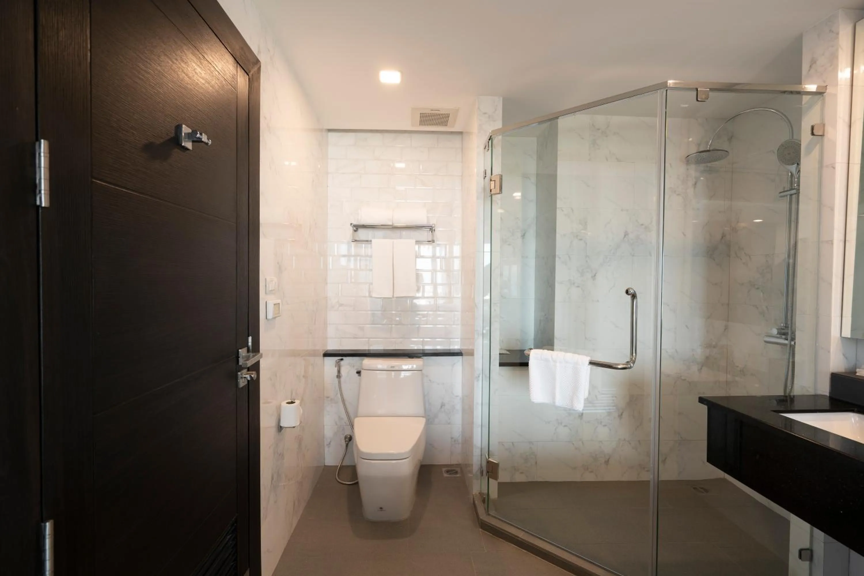 Bathroom in SureStay Hotel by Best Western Vientiane