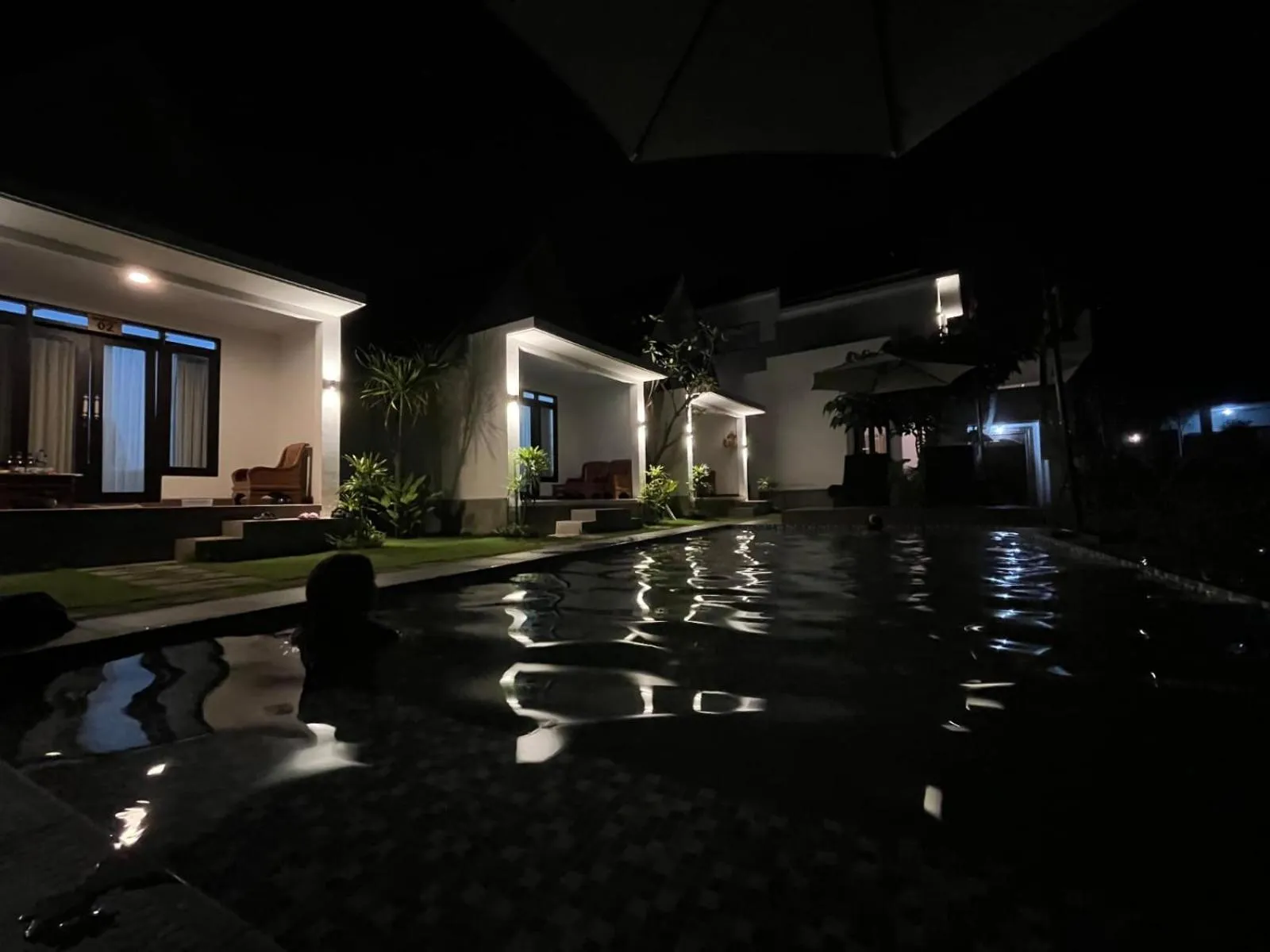 Property building in Batur lake view