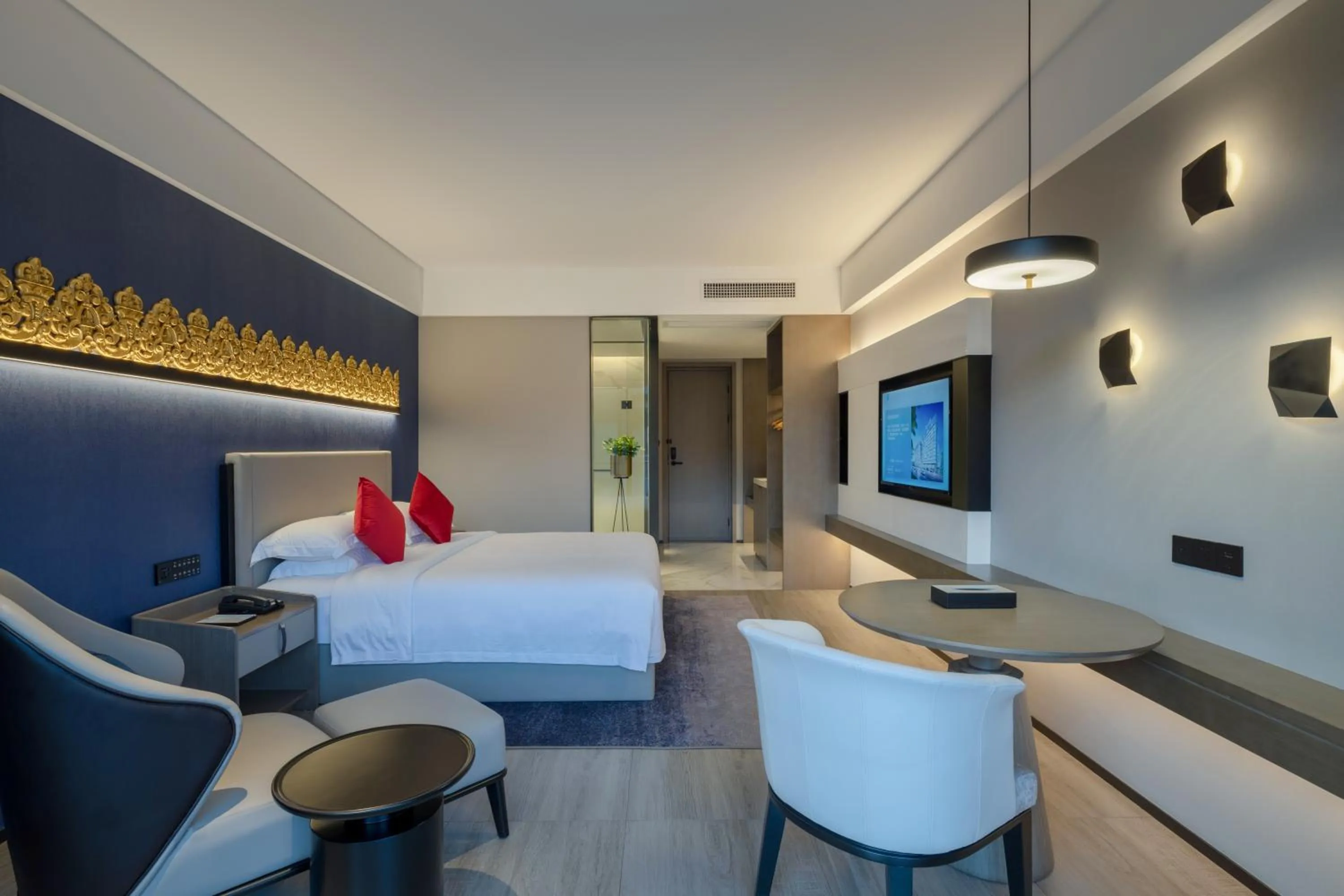 Bed in Tian Yi International Hotel 天艺国际酒店