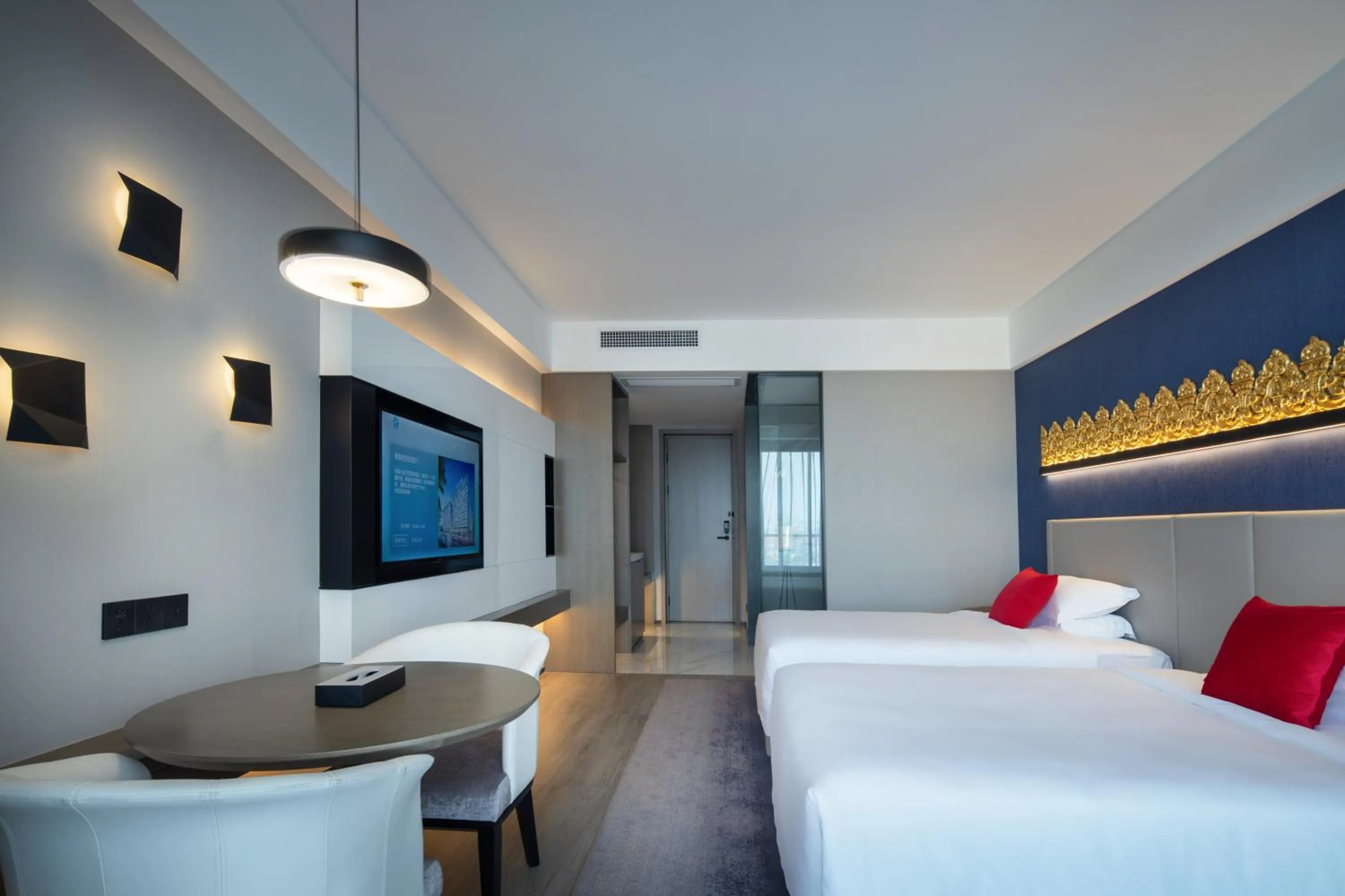 Bed in Tian Yi International Hotel 天艺国际酒店