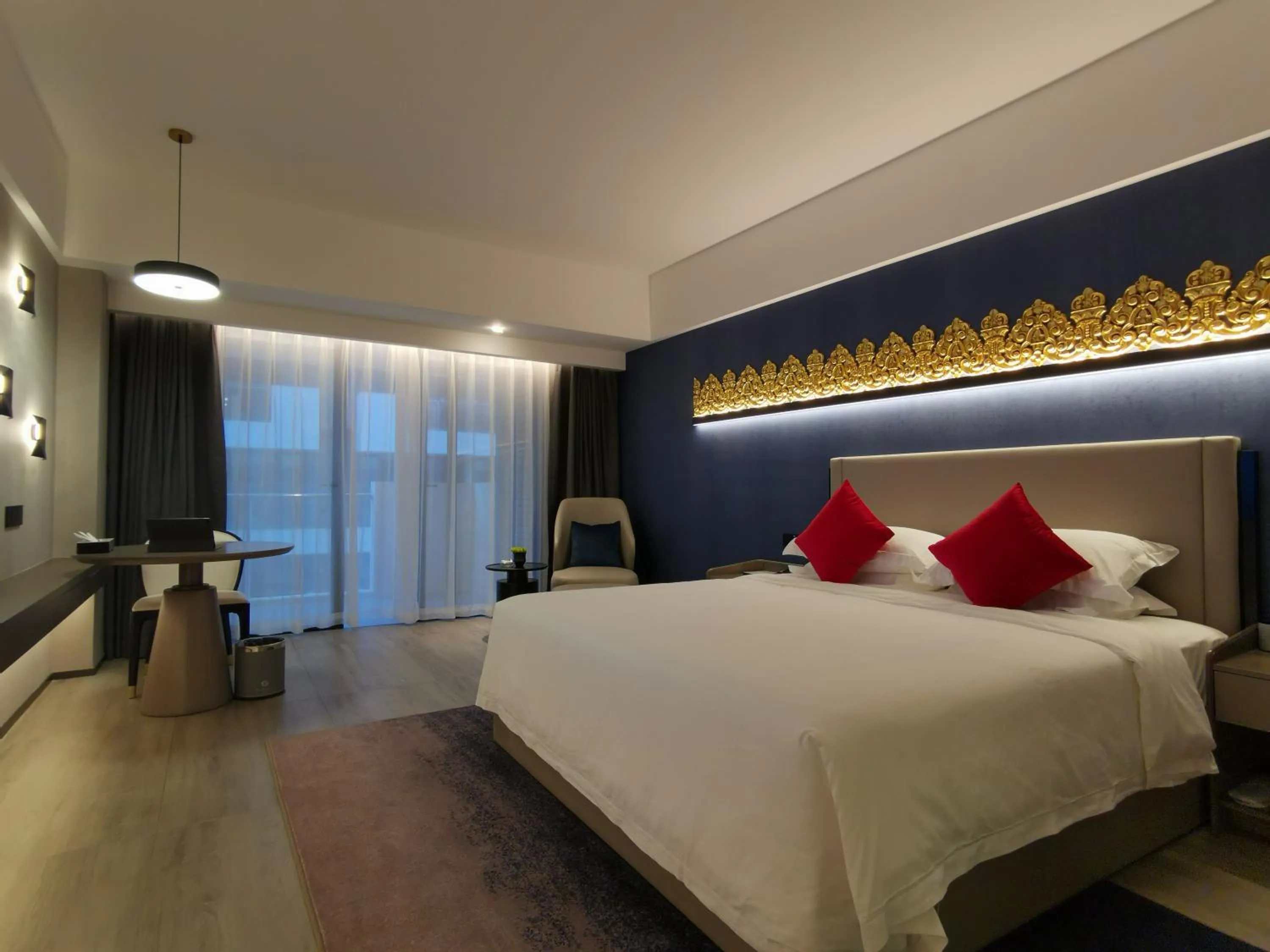 Bed in Tian Yi International Hotel 天艺国际酒店