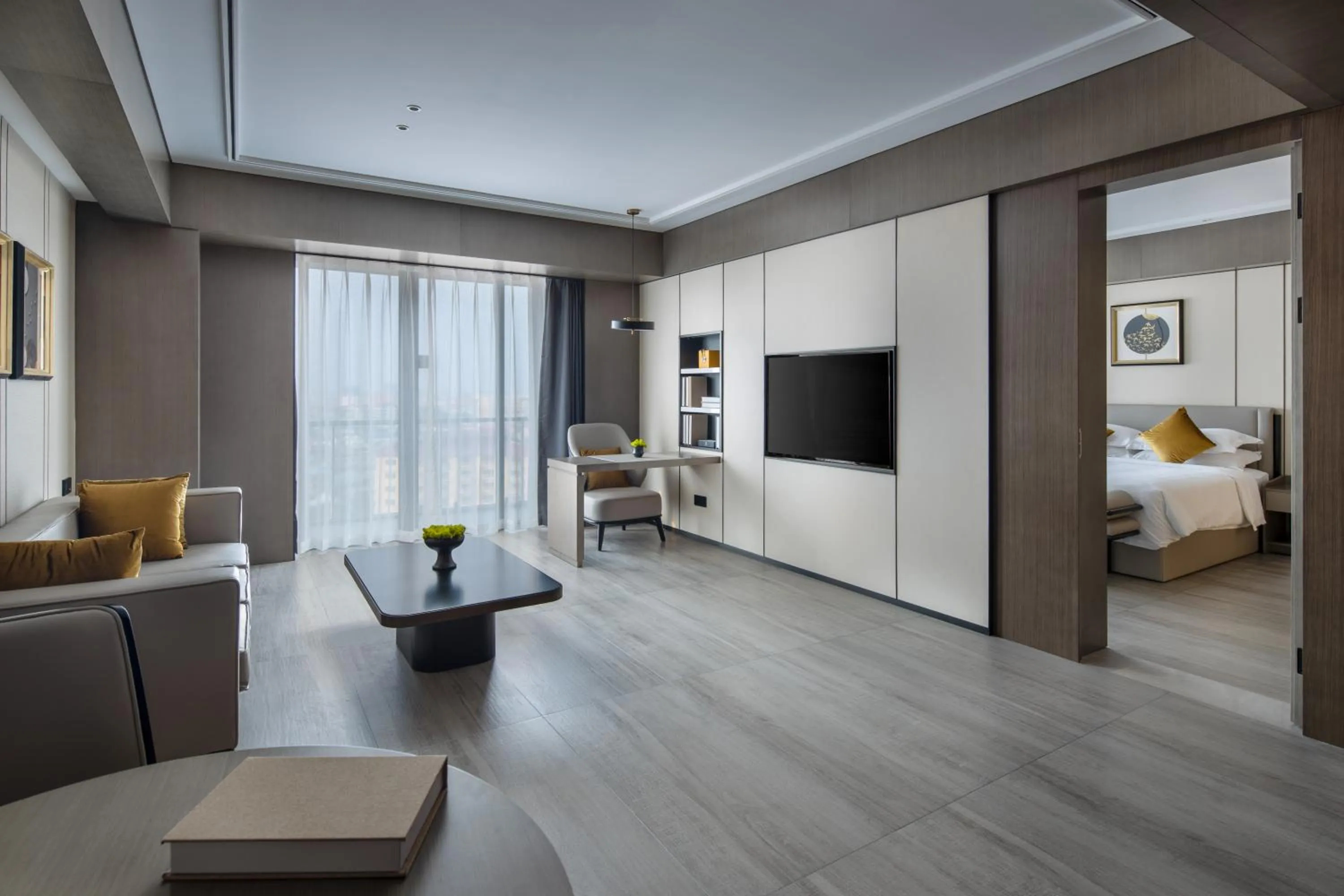 Bed in Tian Yi International Hotel 天艺国际酒店