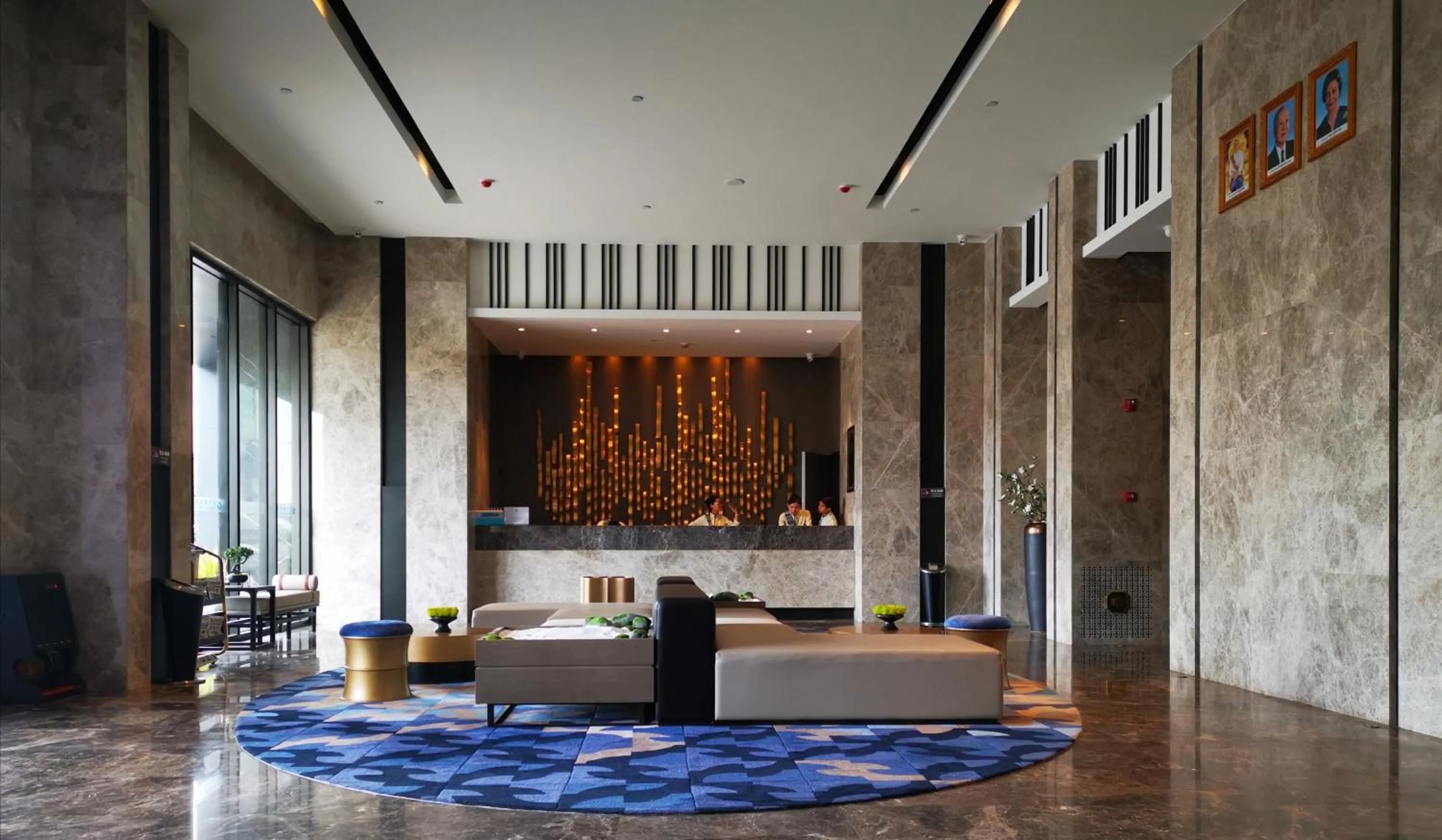 Lobby or reception in Tian Yi International Hotel 天艺国际酒店