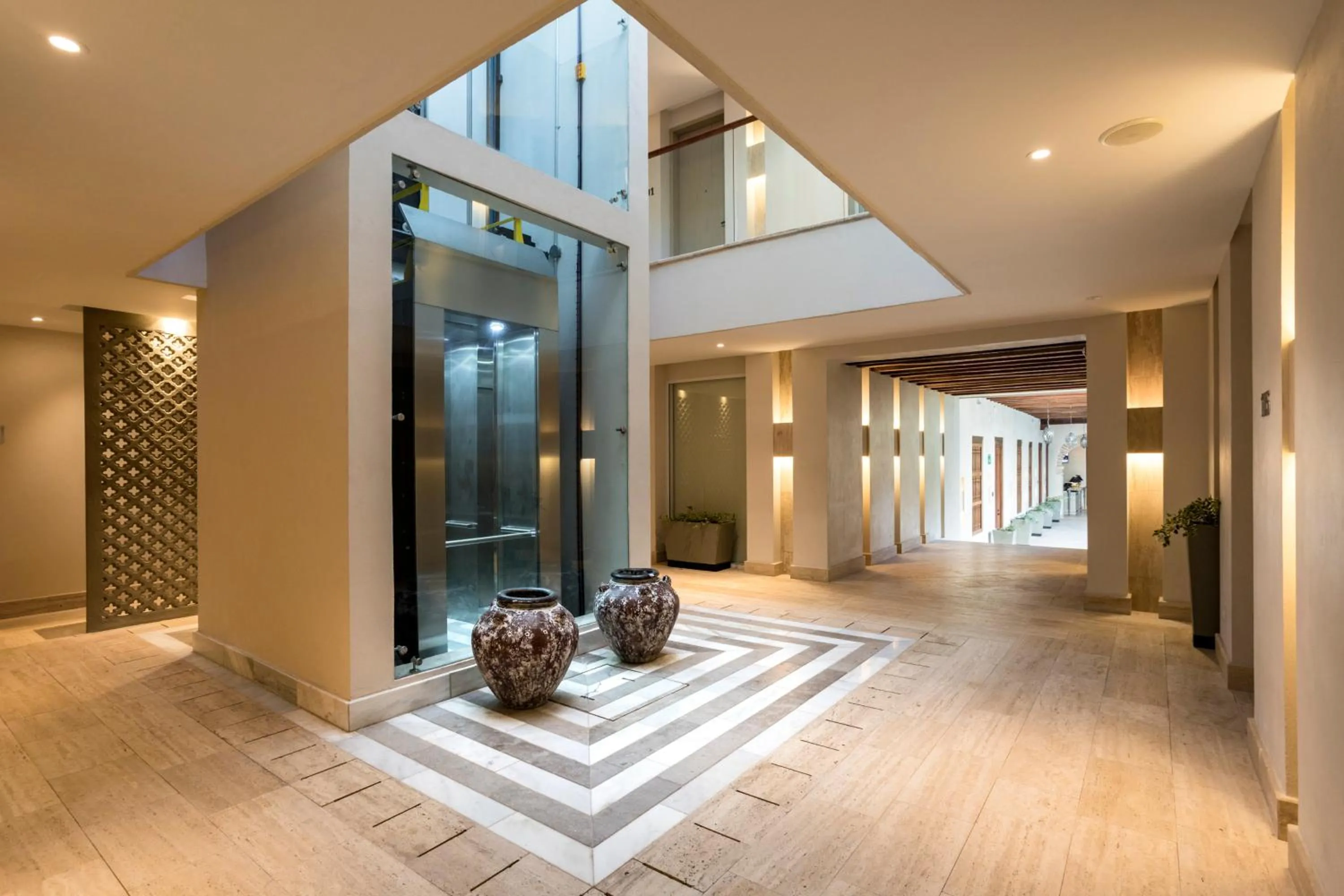 Lobby or reception in Eurostars Marqués de Villalta