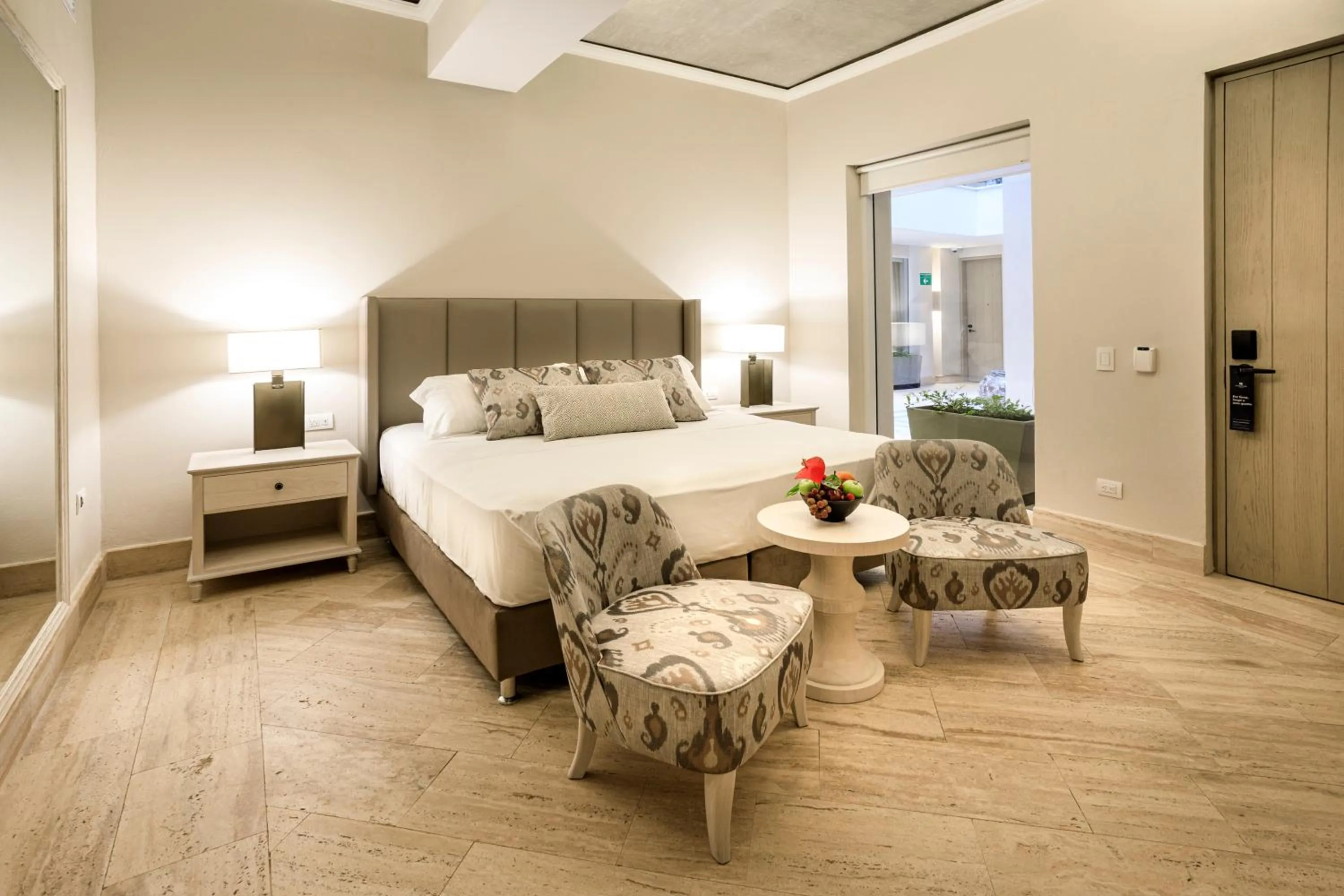 Photo of the whole room, Bed in Eurostars Marqués de Villalta