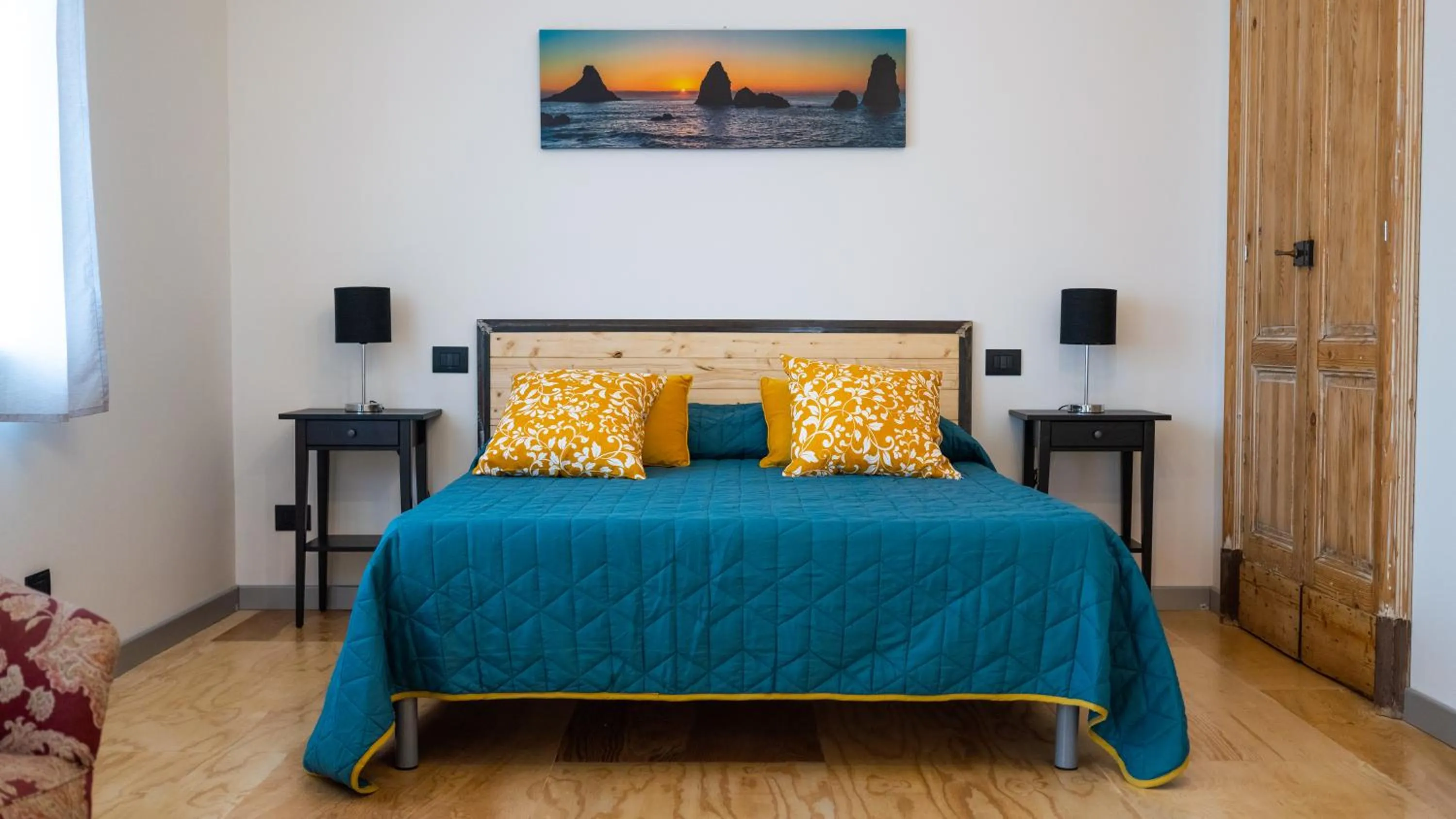 Bed in B&B Mount Etna