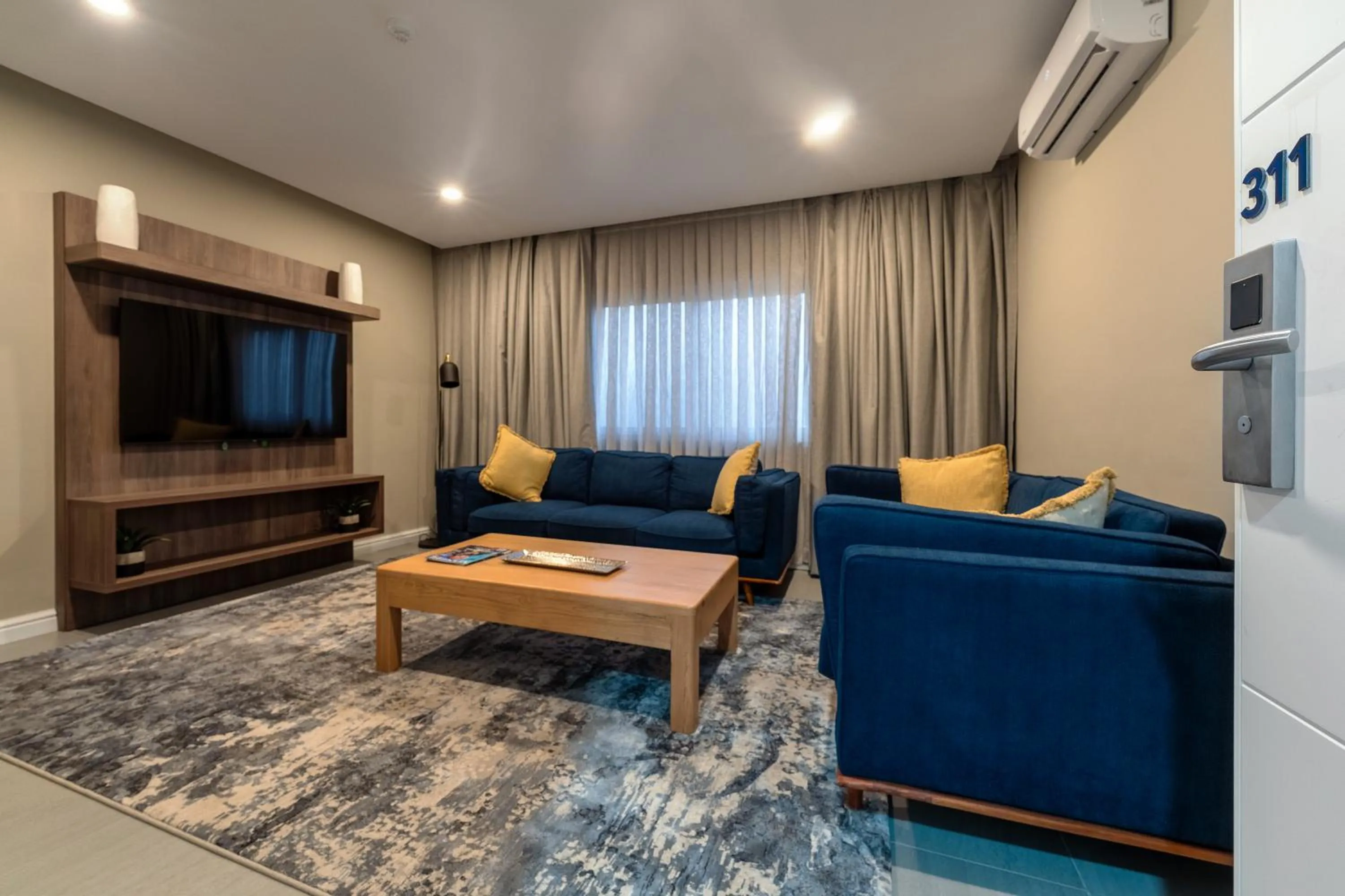 Seating area in Central Hotel Ridge