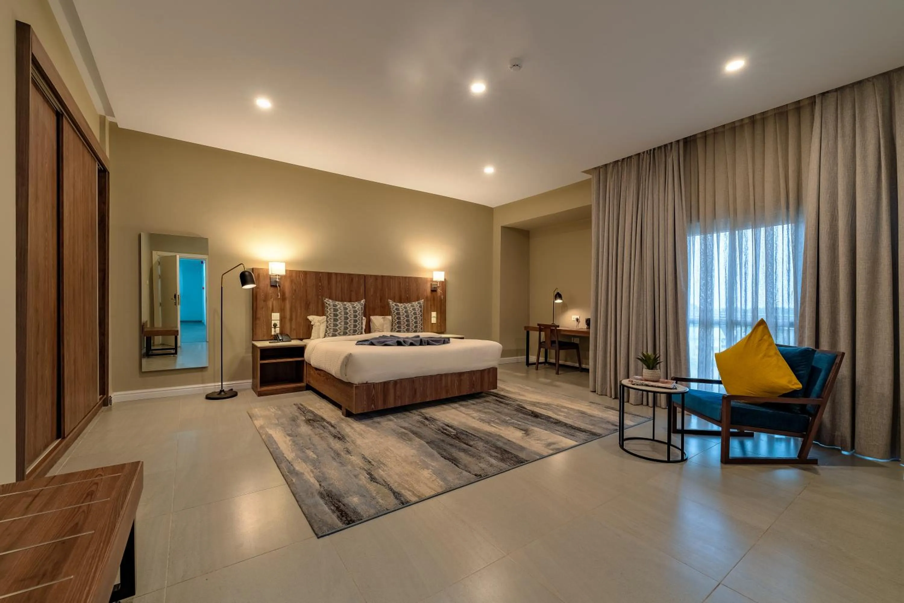 Bed in Central Hotel Ridge