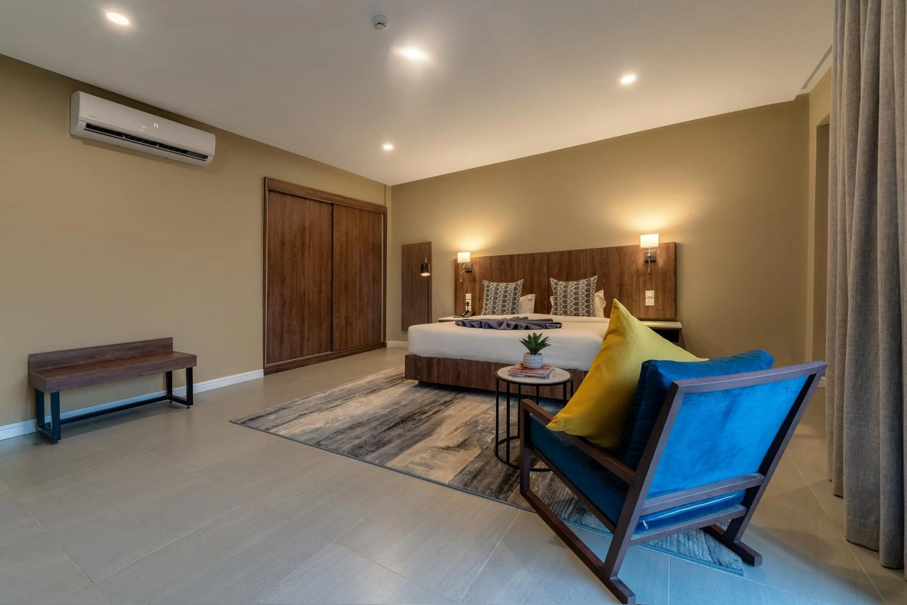 Bed in Central Hotel Ridge