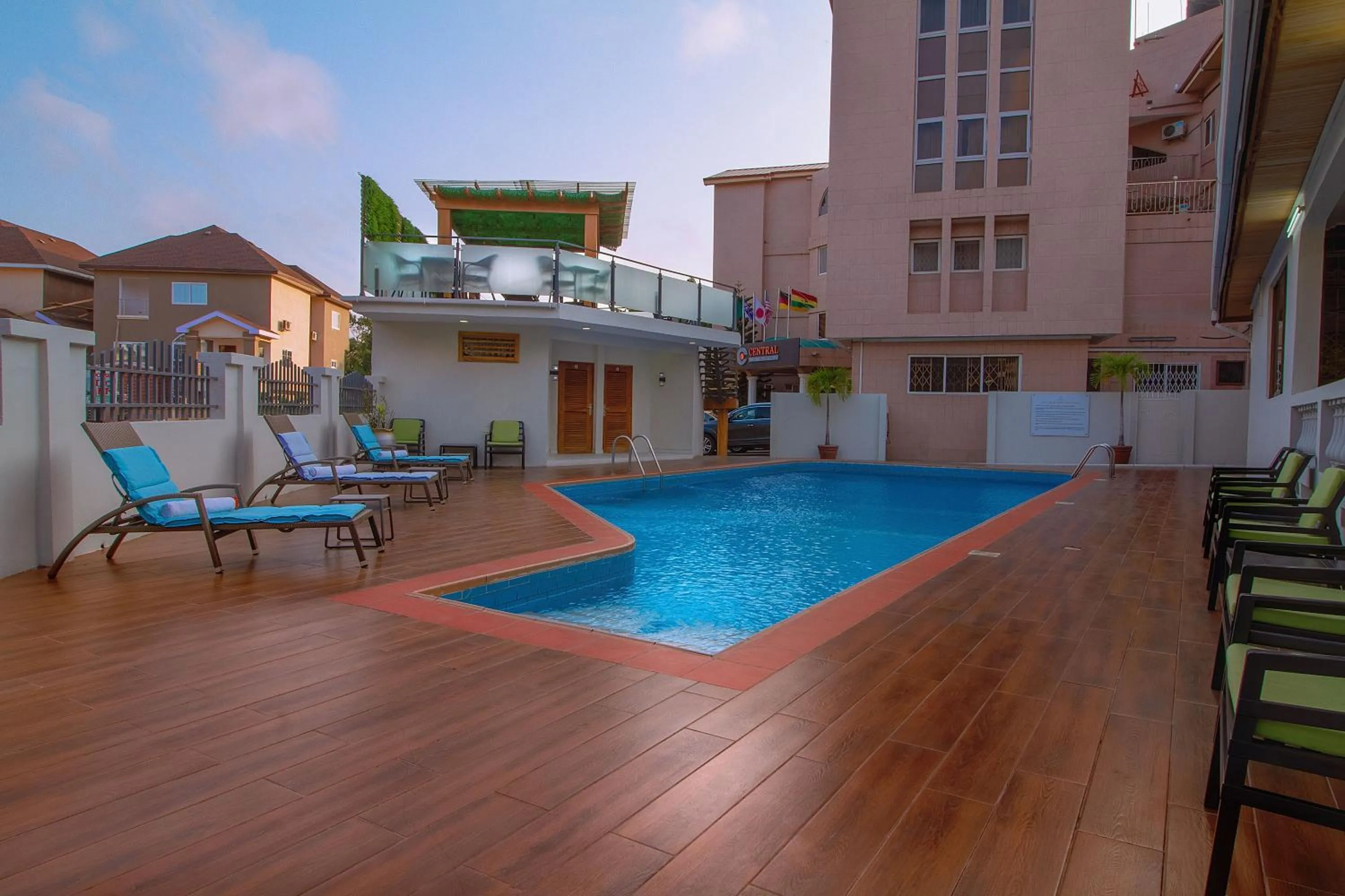 Property building in Central Hotel Ridge