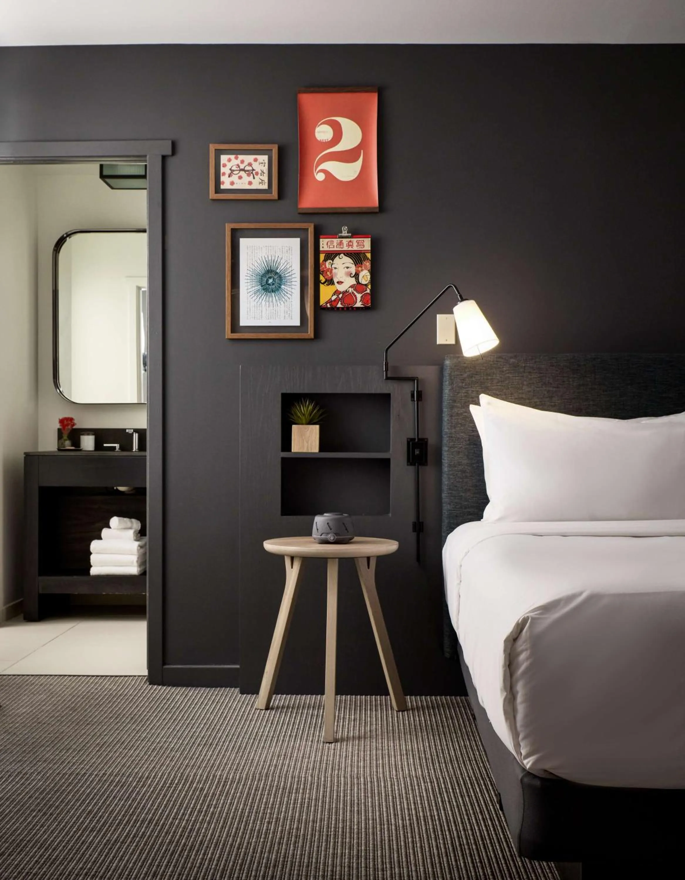 Photo of the whole room, Bed in Hotel Kabuki, part of JdV by Hyatt