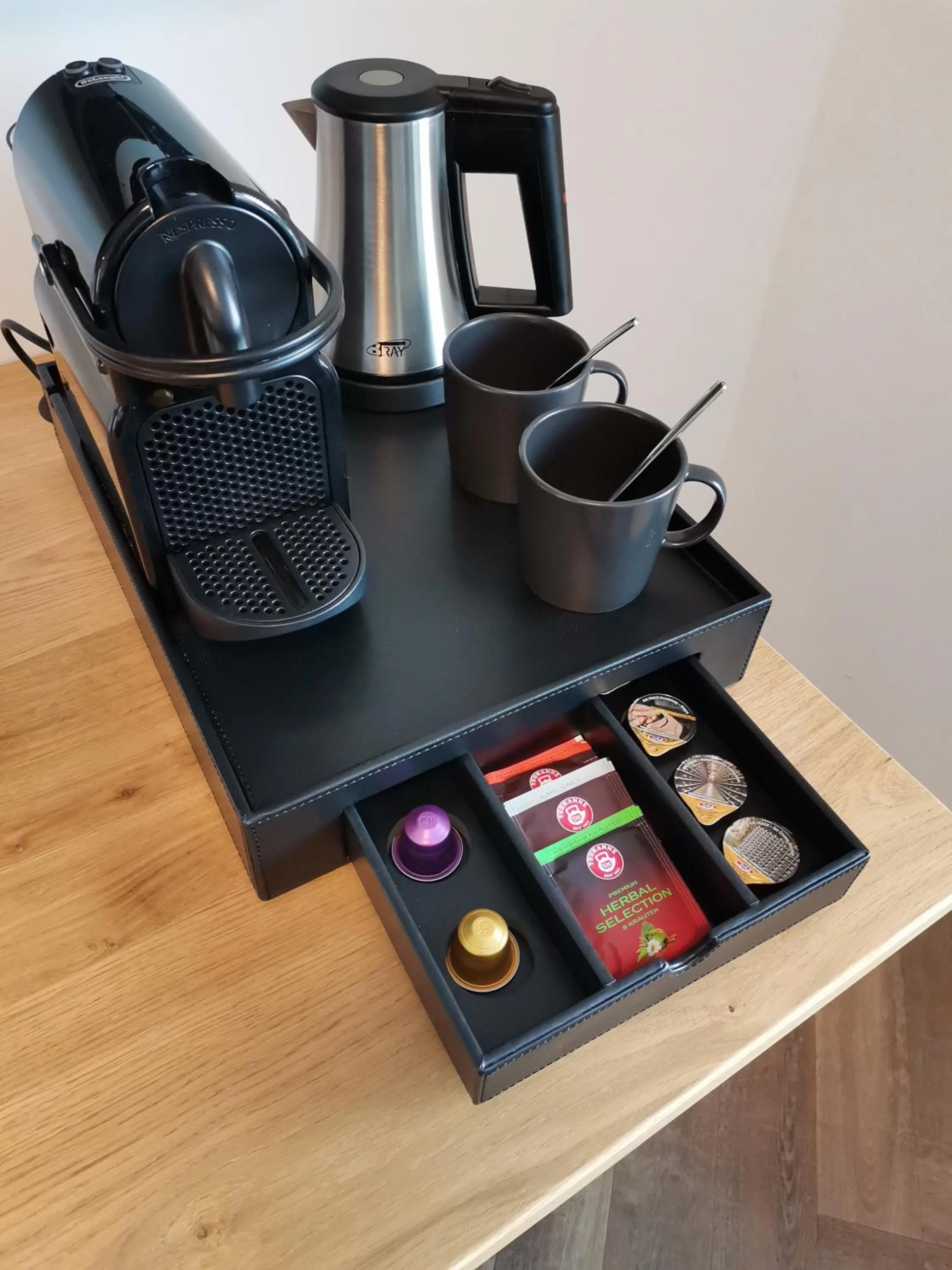 Coffee/tea facilities in Saminapark Aparthotel
