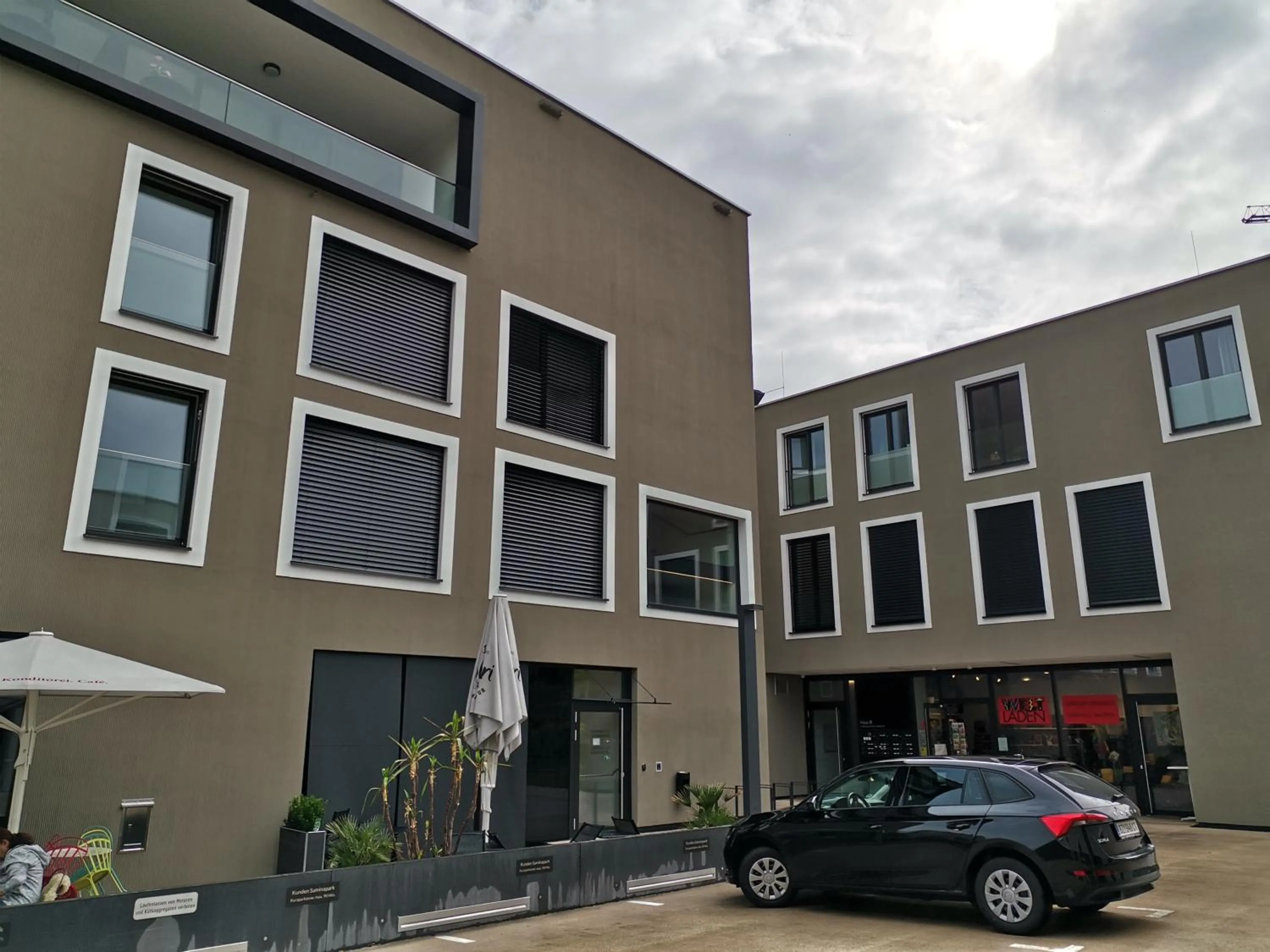 Patio in Saminapark Aparthotel