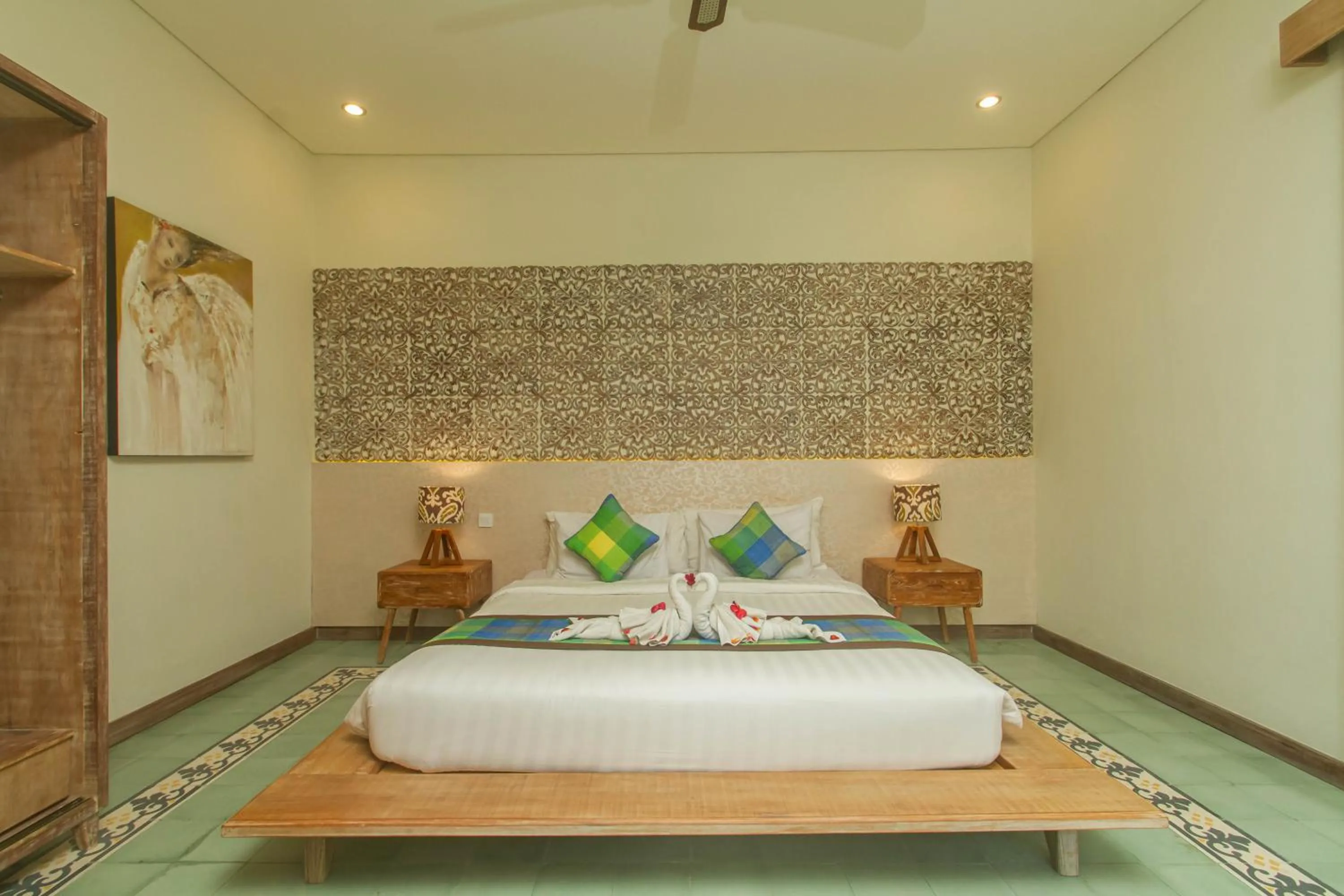Bedroom, Bed in Sari Dana Villas