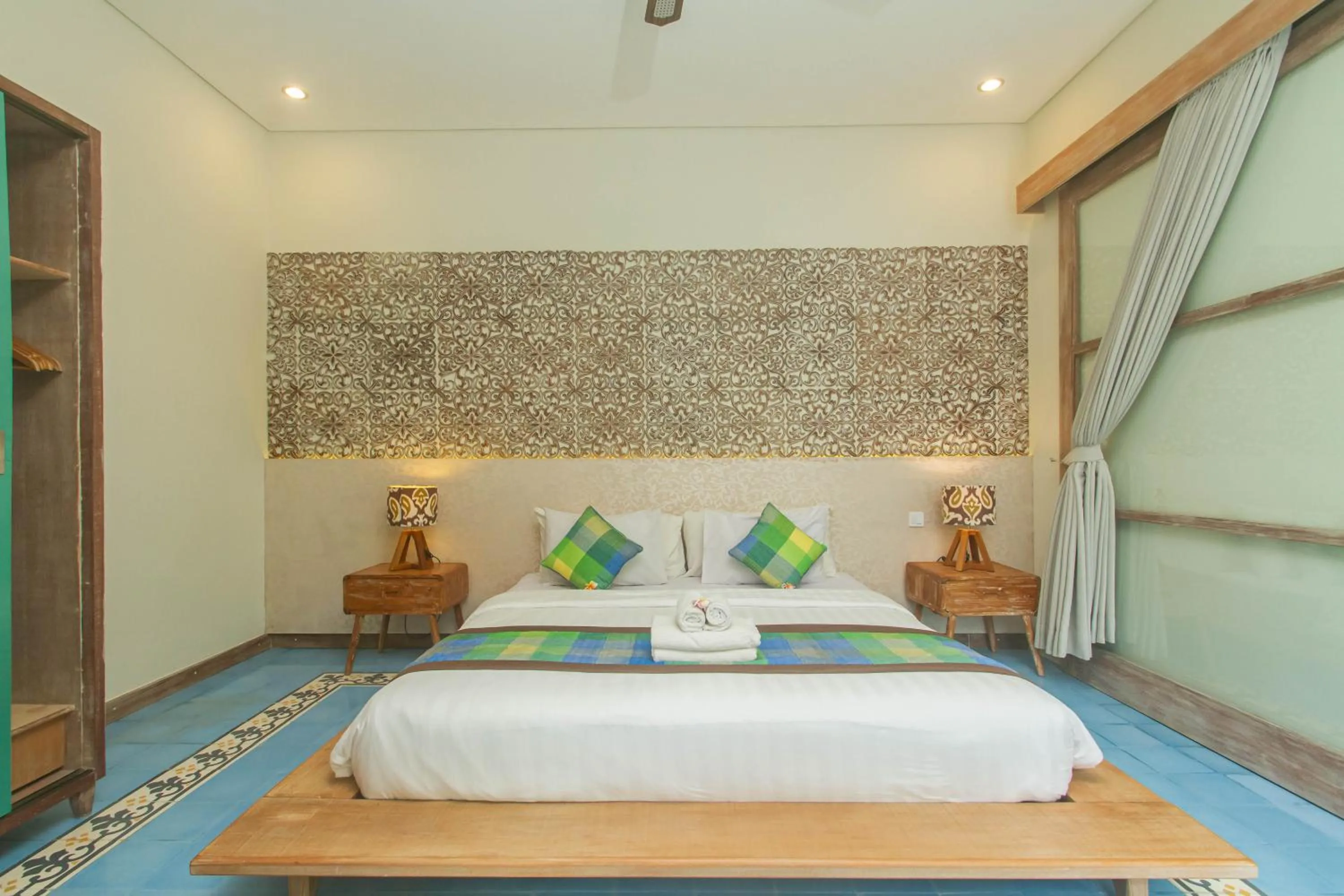 Bedroom, Bed in Sari Dana Villas