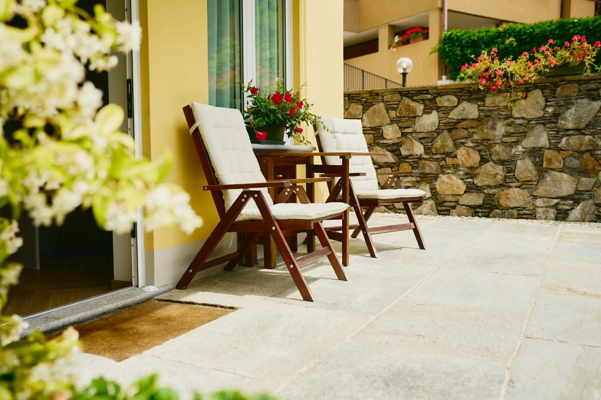 Patio in Residence Antico Torchio