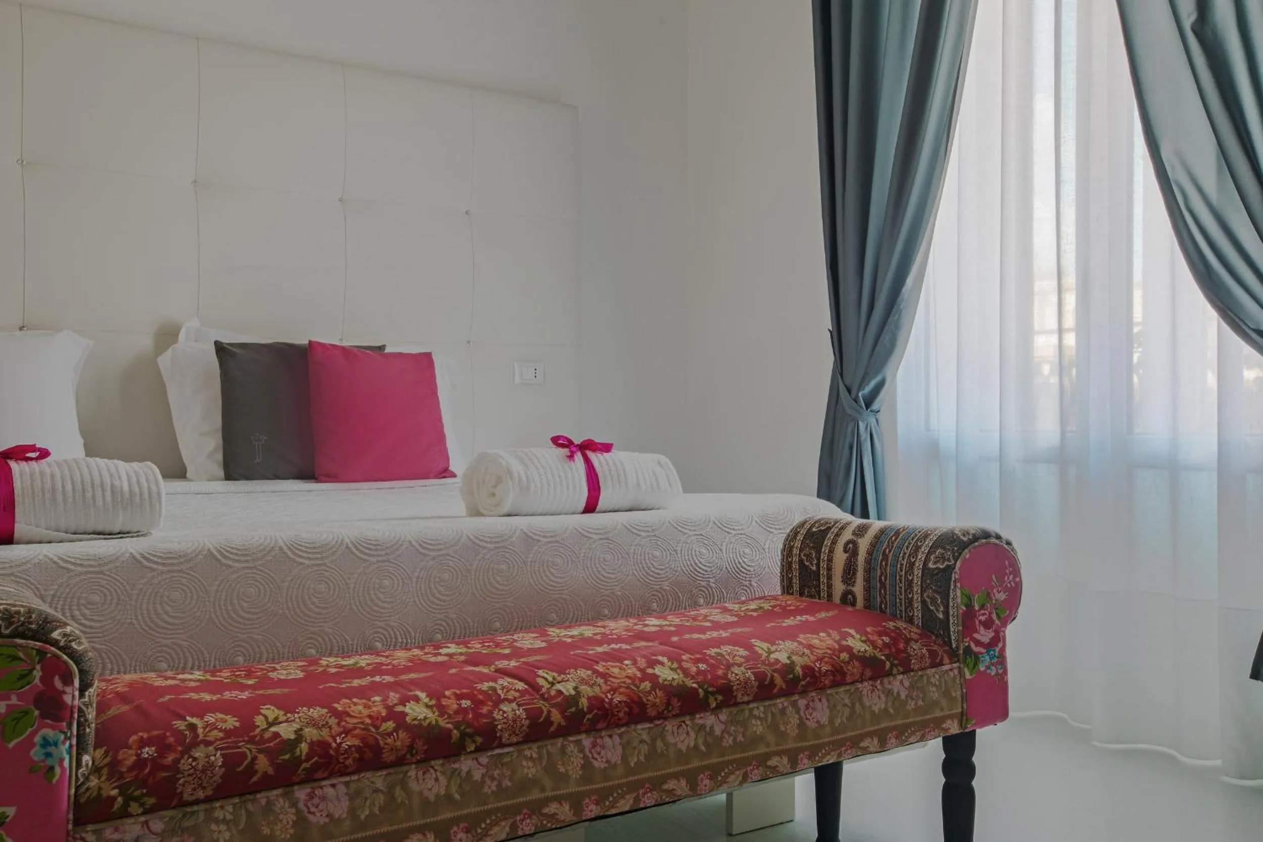 Bed in Palco Rooms&Suites