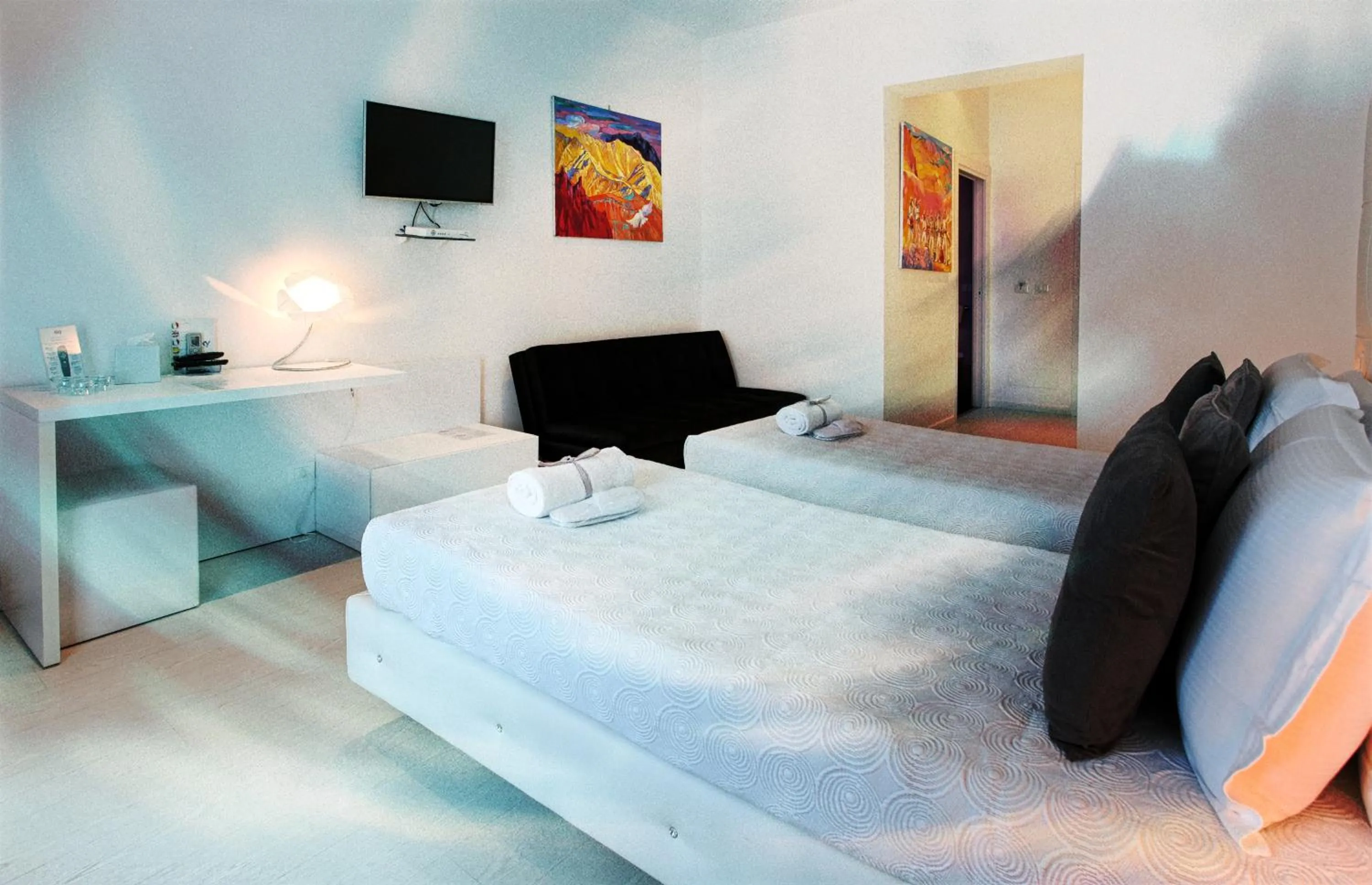 Bedroom, Bed in Palco Rooms&Suites