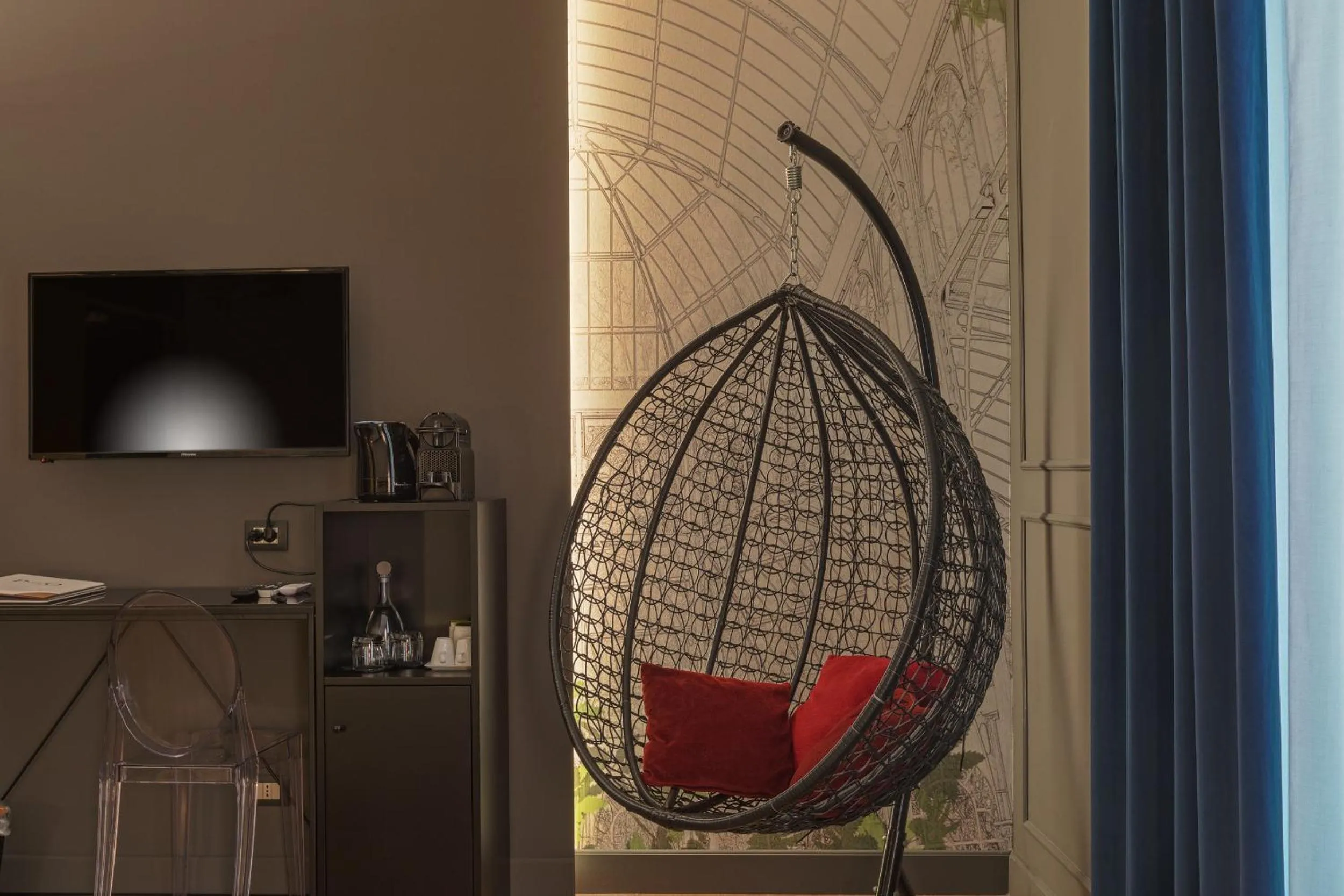 TV and multimedia in Palco Rooms&Suites