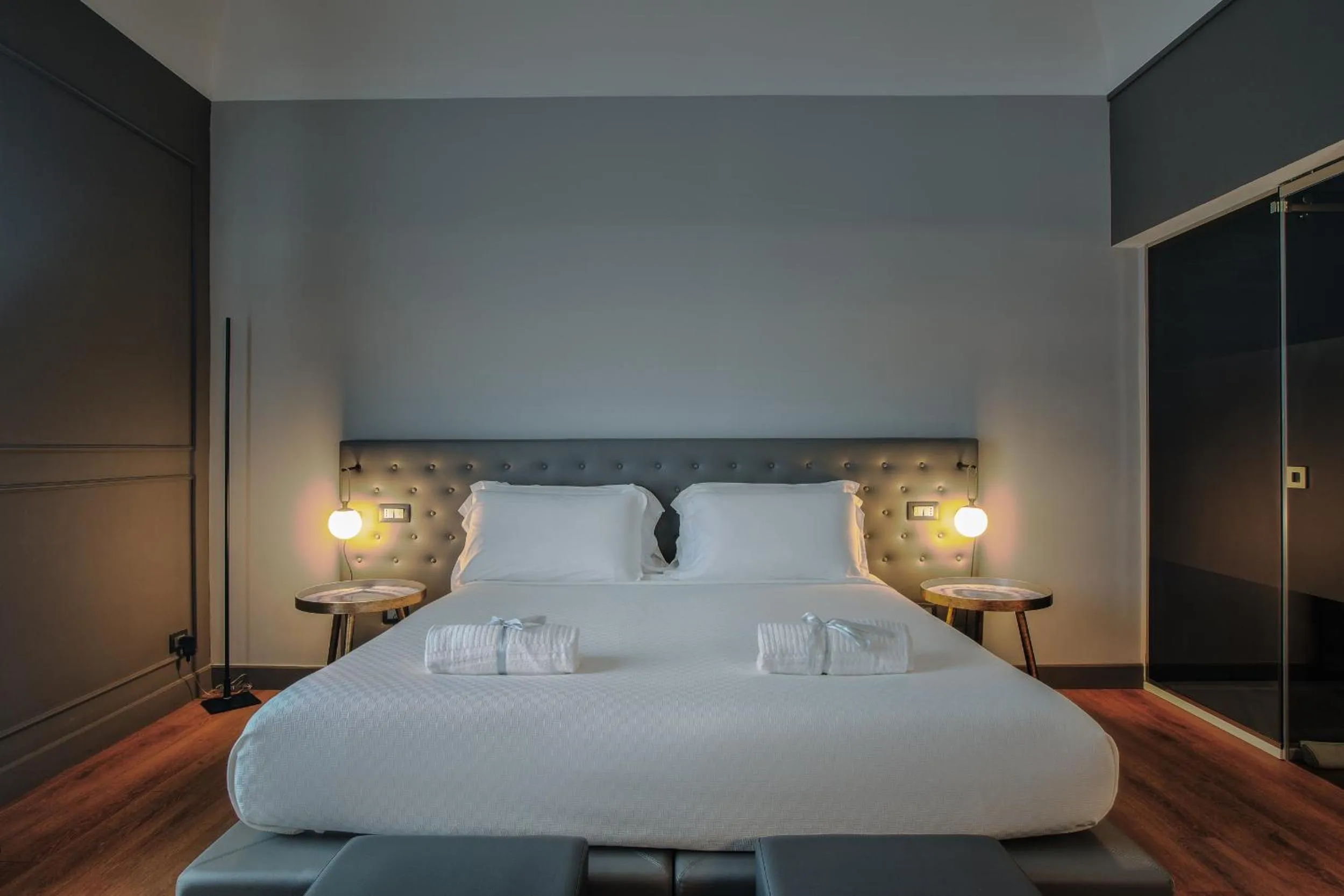 Bed in Palco Rooms&Suites