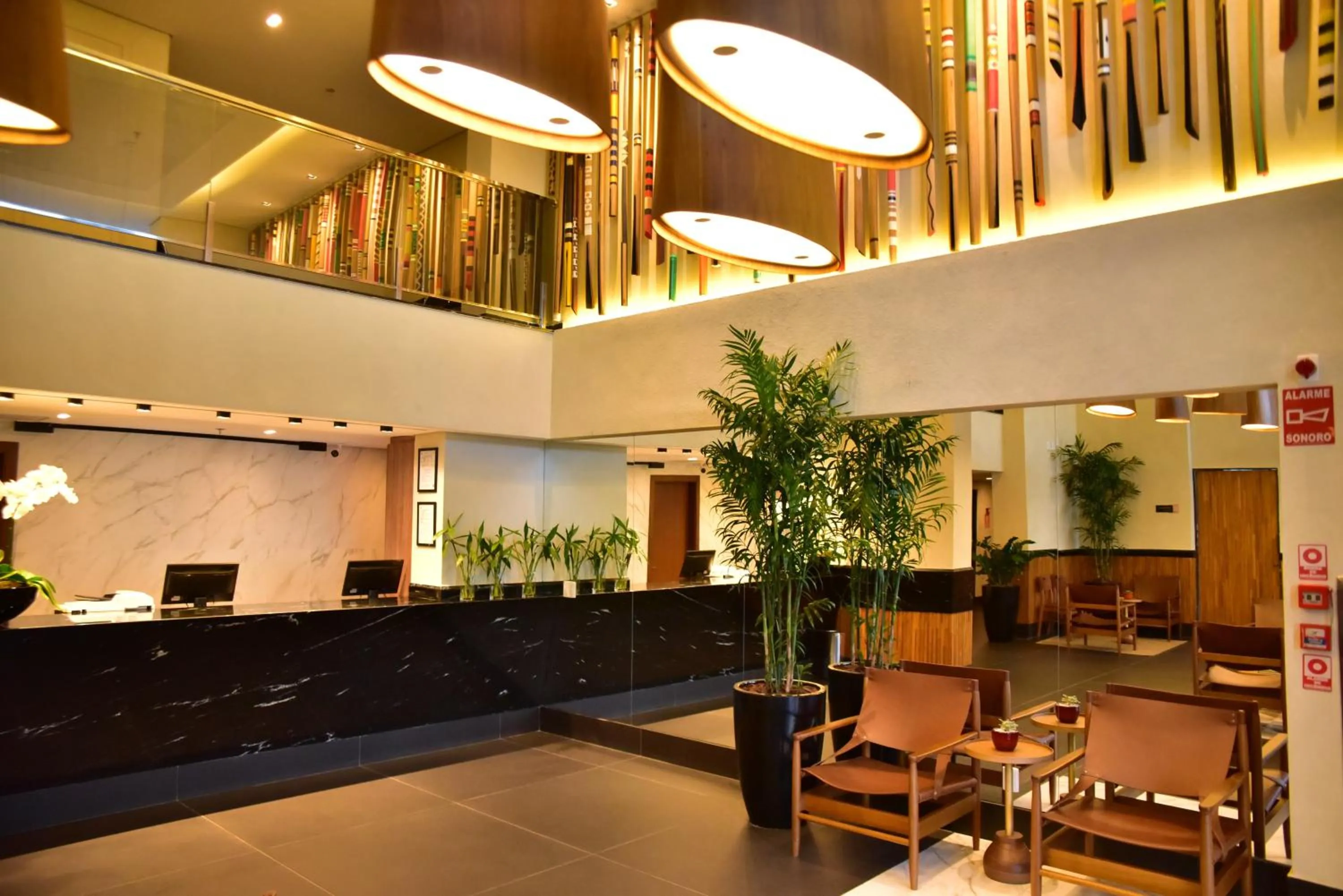 Lobby or reception in Hplus Premium Palmas