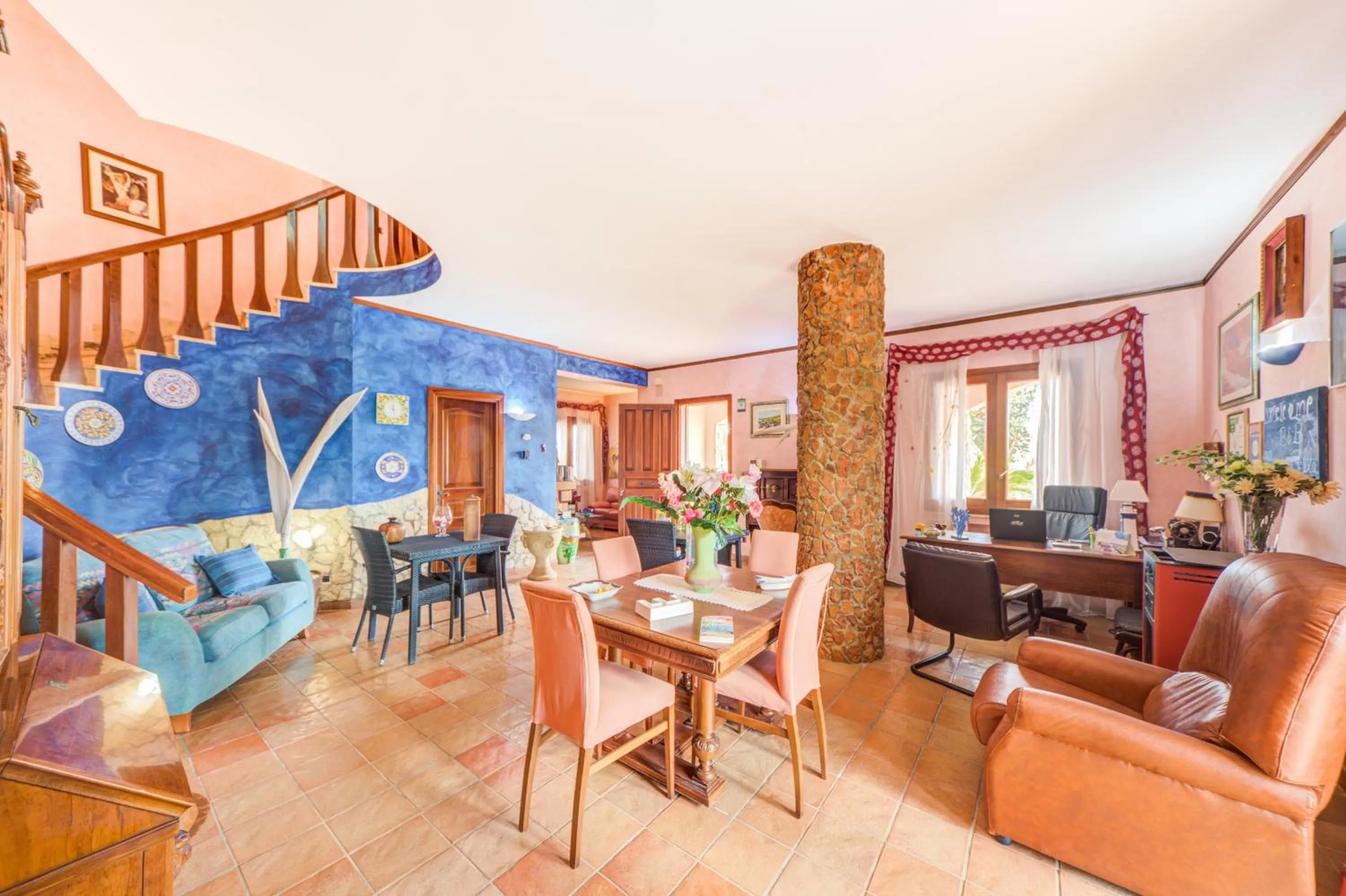 Living room in B&B Sicilia Bella