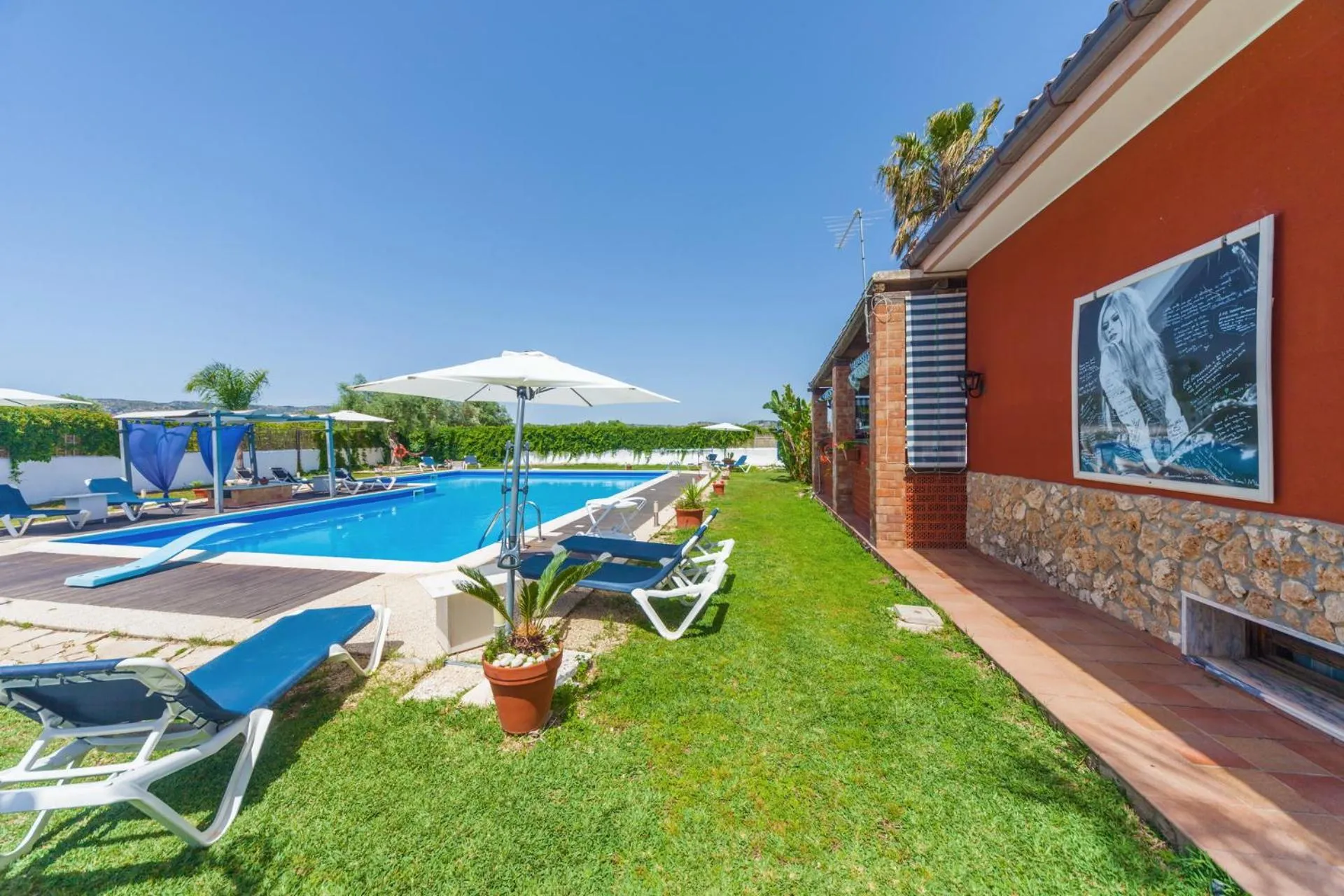 Garden in B&B Sicilia Bella