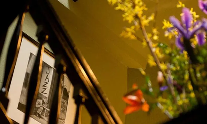 Decorative detail in Hotel Boheme