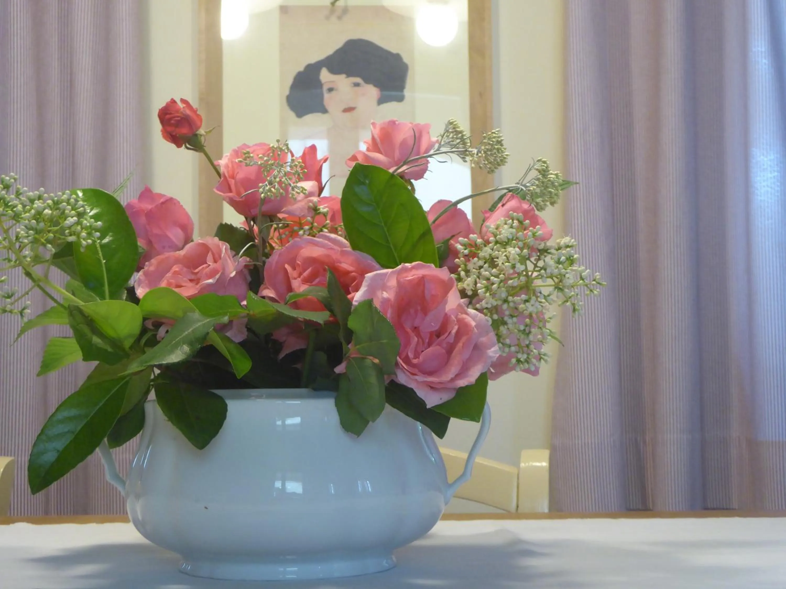 Decorative detail in La Casa del Giardiniere