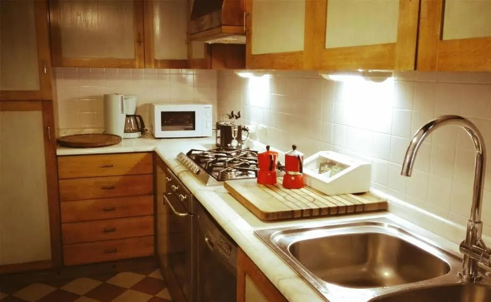 Kitchen or kitchenette in La Casa del Giardiniere