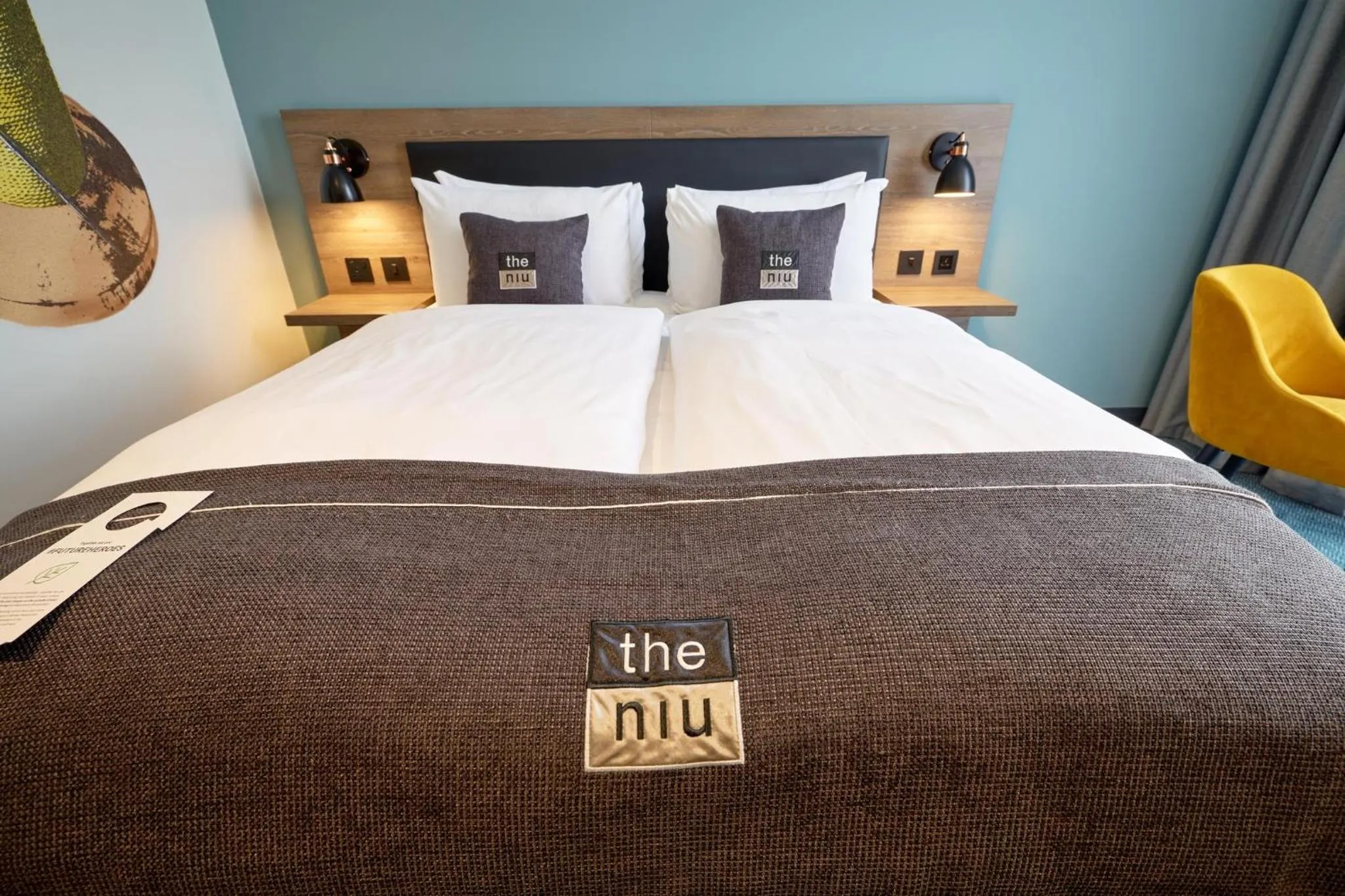 Photo of the whole room, Bed in Holiday Inn - the niu, Loom Manchester North by IHG