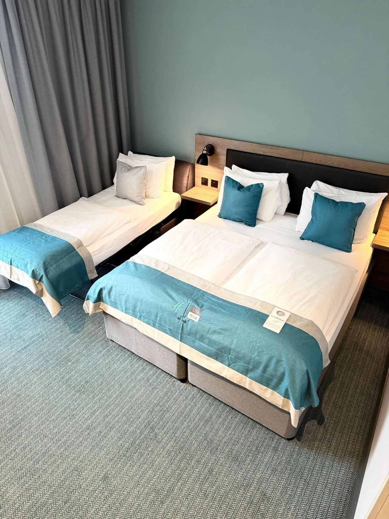 Photo of the whole room, Bed in Holiday Inn - the niu, Loom Manchester North by IHG