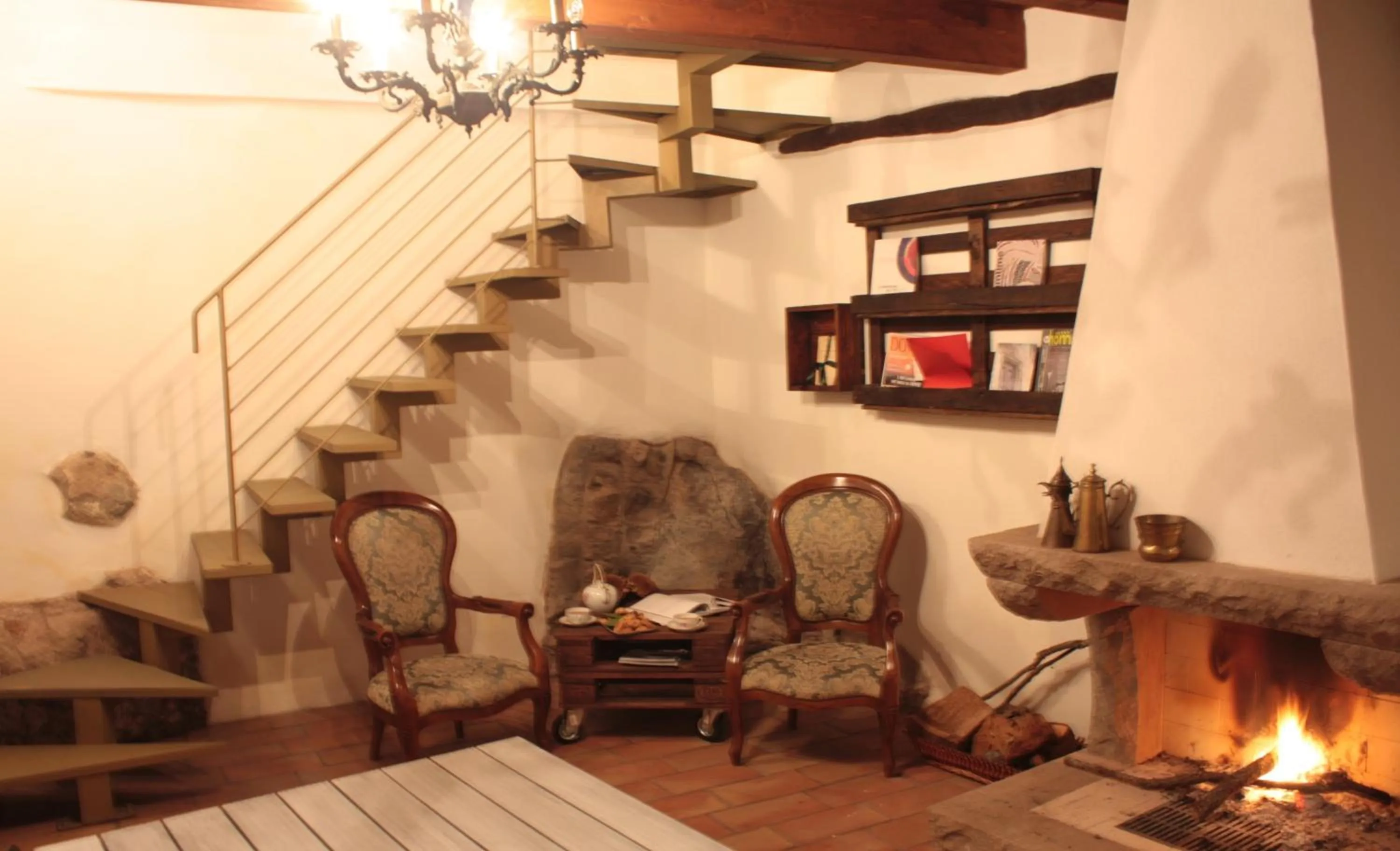 Living room in Il Lupo Rosso