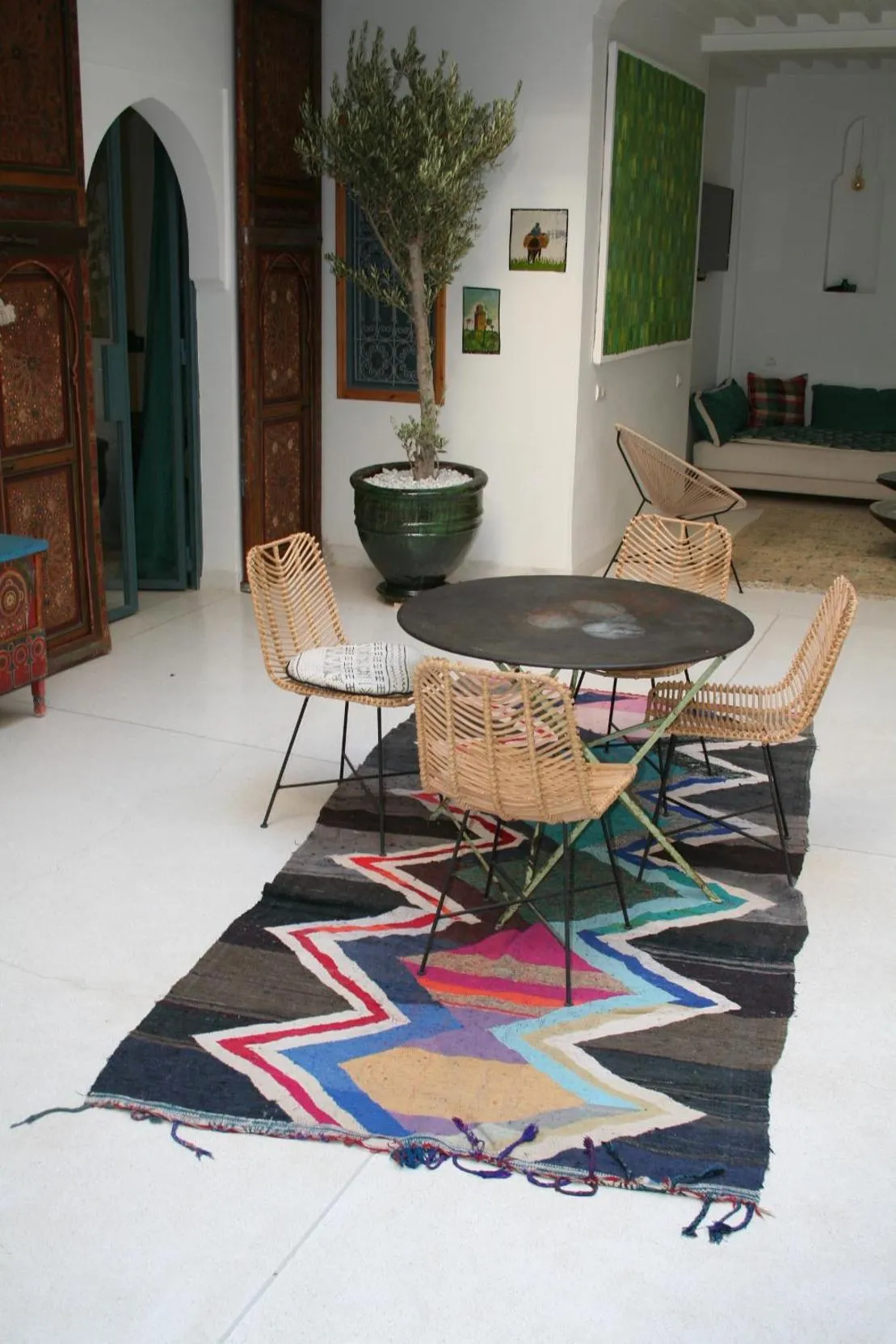 Patio in Riad AL RIAD
