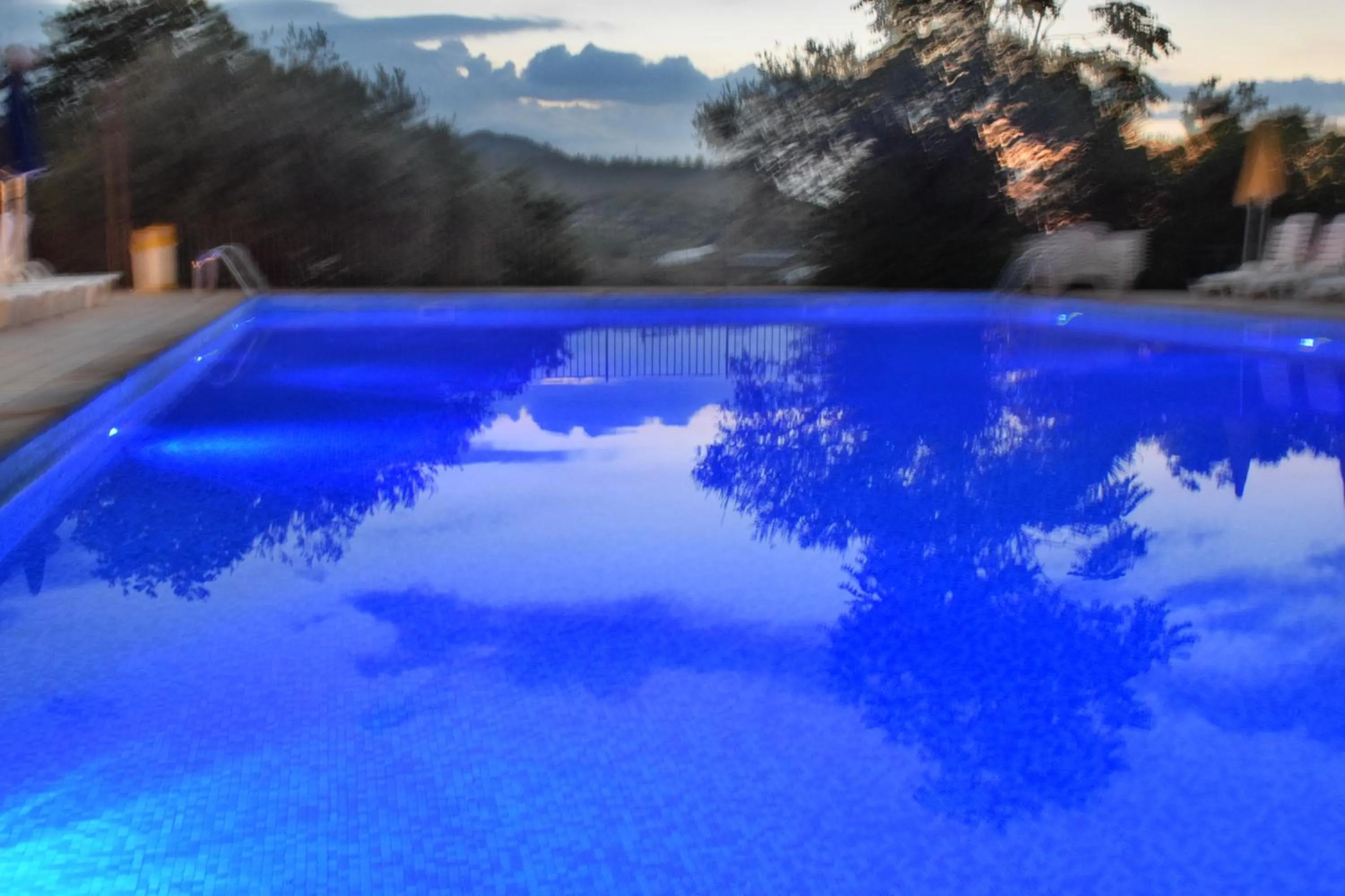 Pool view in Villa Tasca