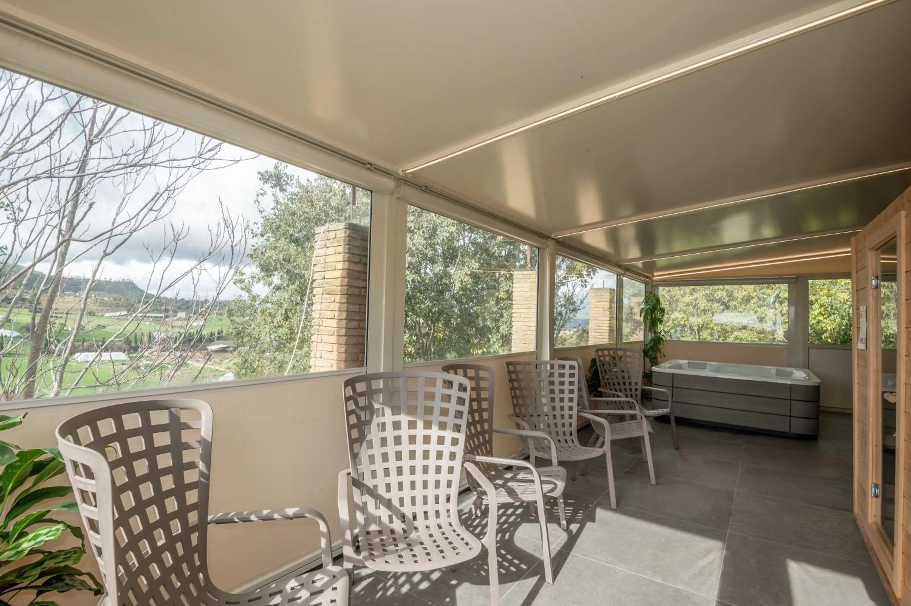 Solarium in Villa Tasca