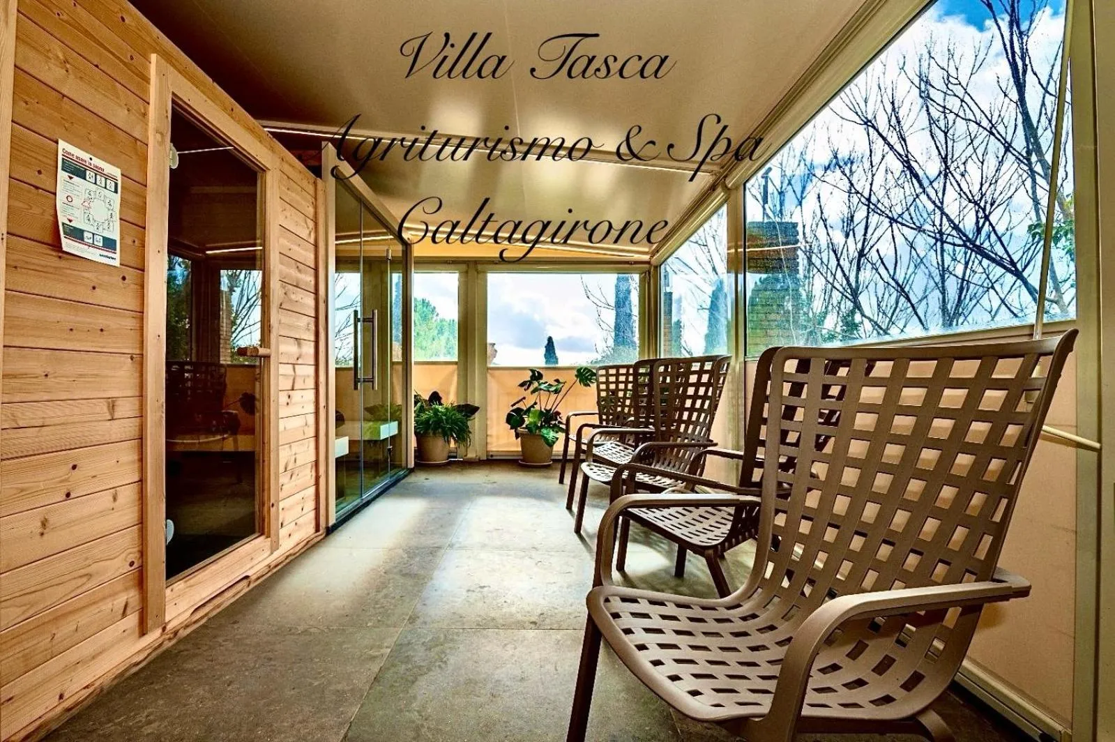 Spa and wellness centre/facilities in Villa Tasca
